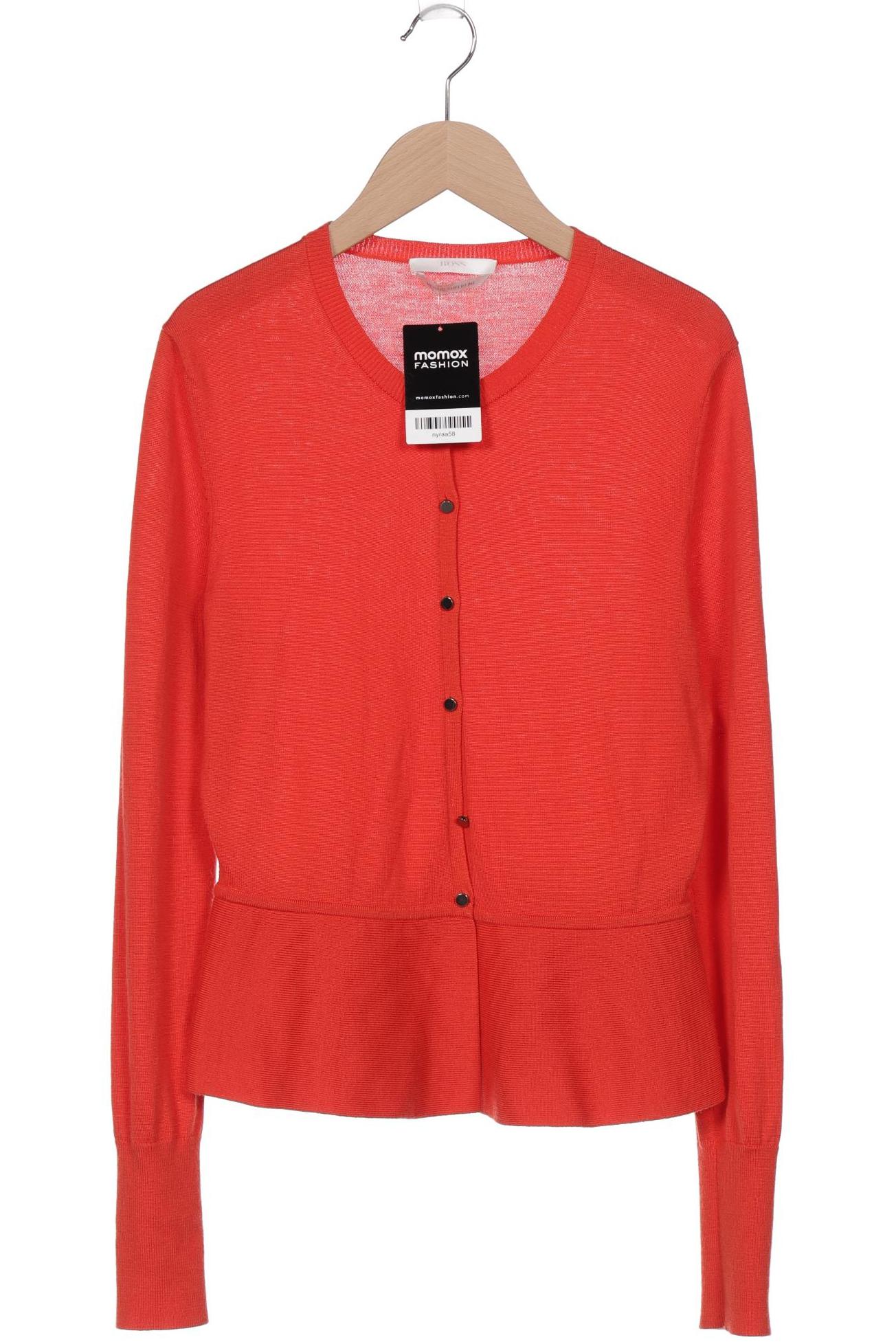 

Boss by Hugo Boss Damen Strickjacke, orange, Gr. 36