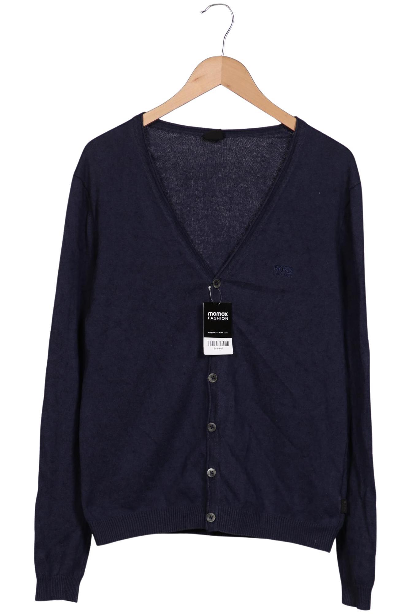

Boss by Hugo Boss Herren Strickjacke, marineblau, Gr. 48