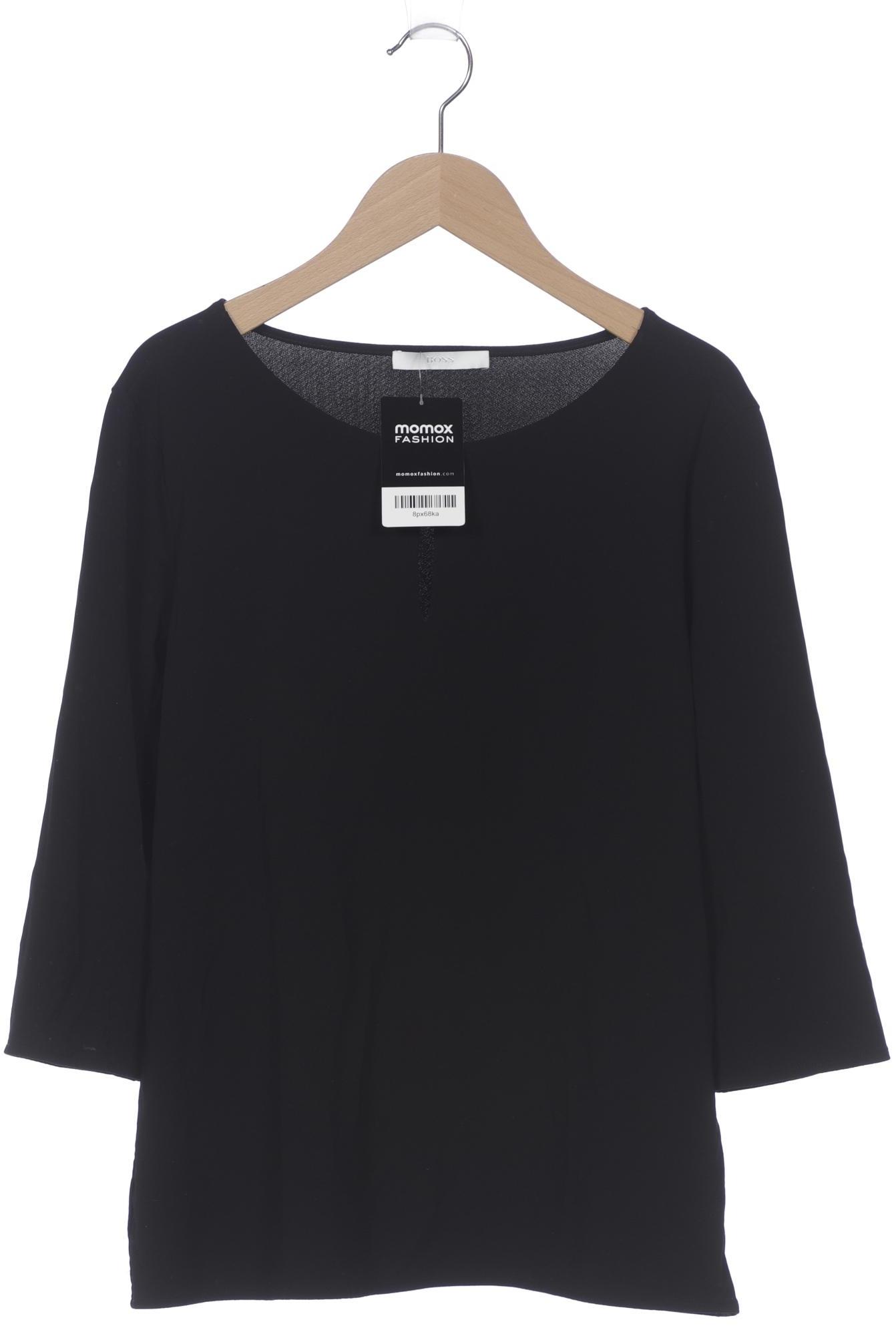 

Boss by Hugo Boss Damen Langarmshirt, schwarz, Gr. 36