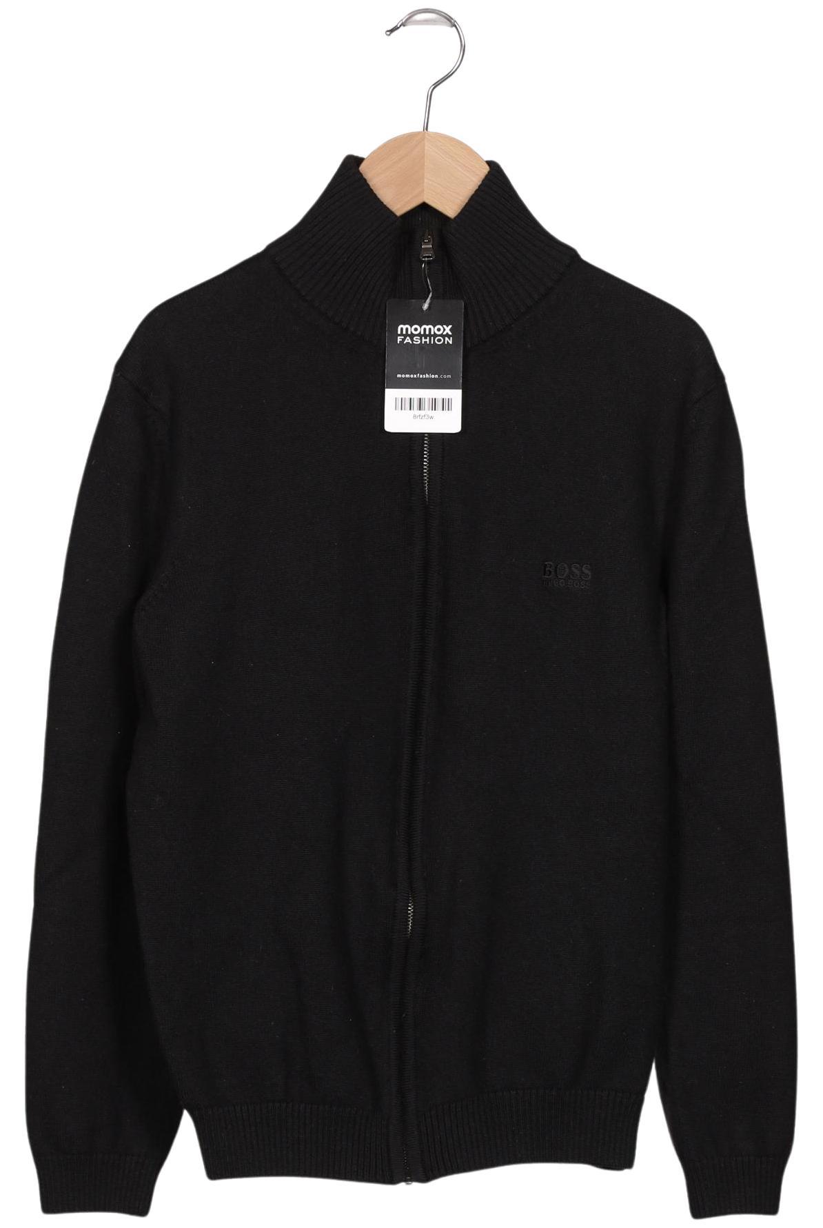 

Boss by Hugo Boss Herren Strickjacke, schwarz, Gr. 48
