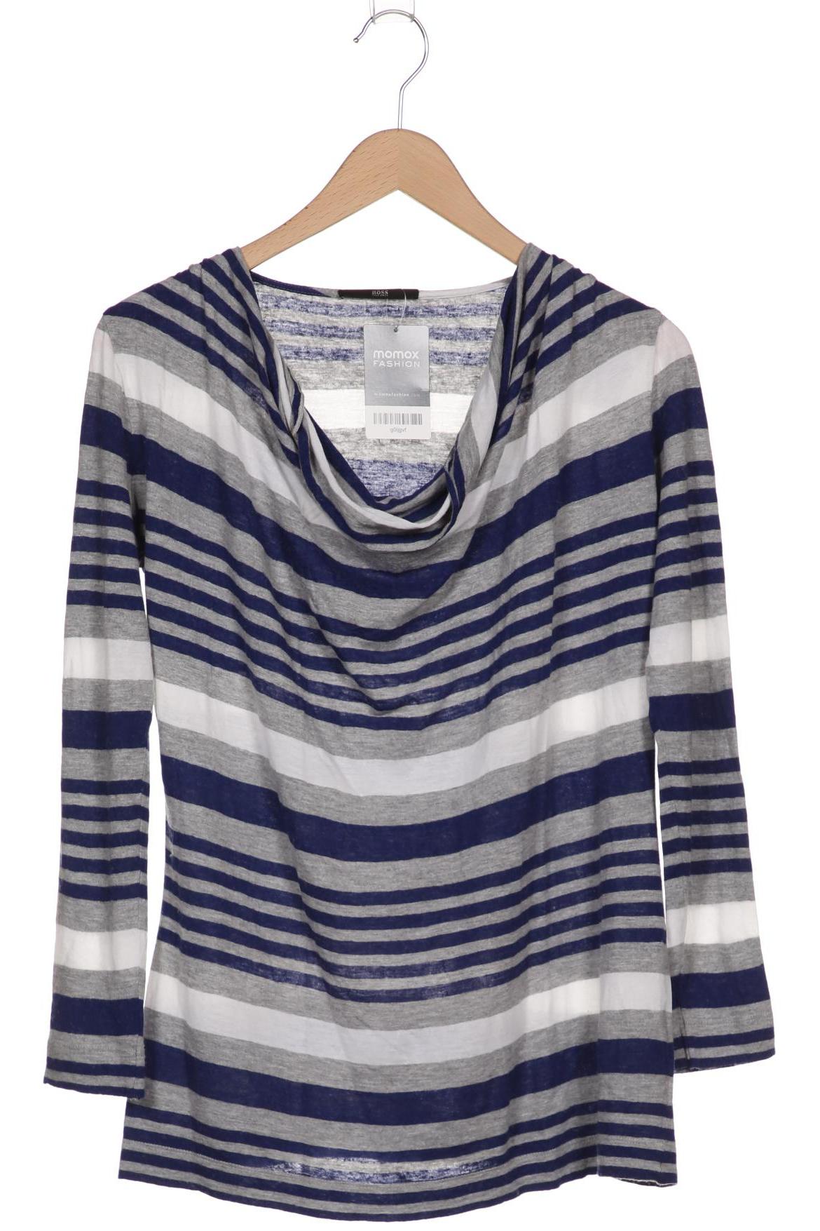 

BOSS by Hugo Boss Damen Langarmshirt, marineblau