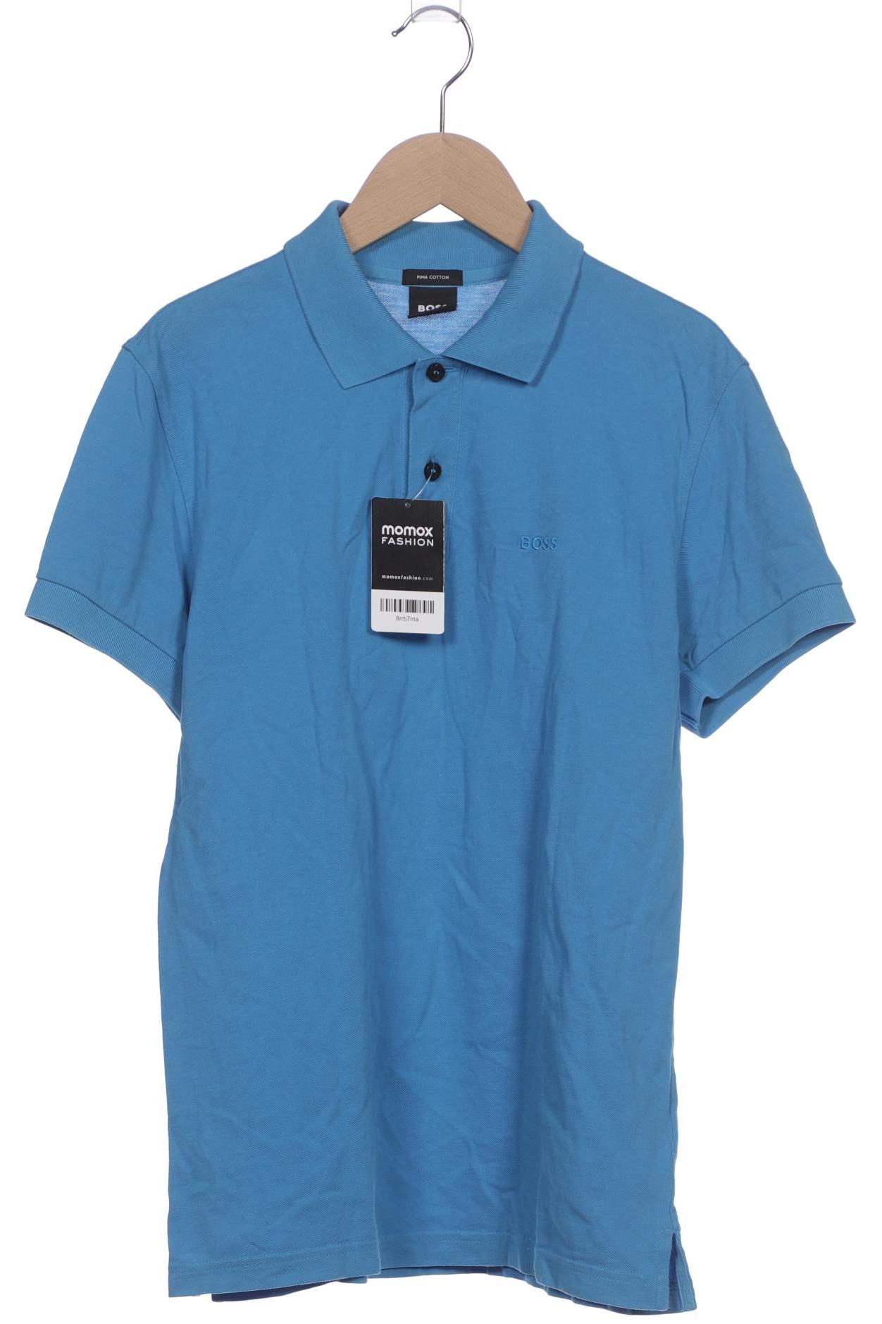 

Boss by Hugo Boss Herren Poloshirt, blau, Gr. 46
