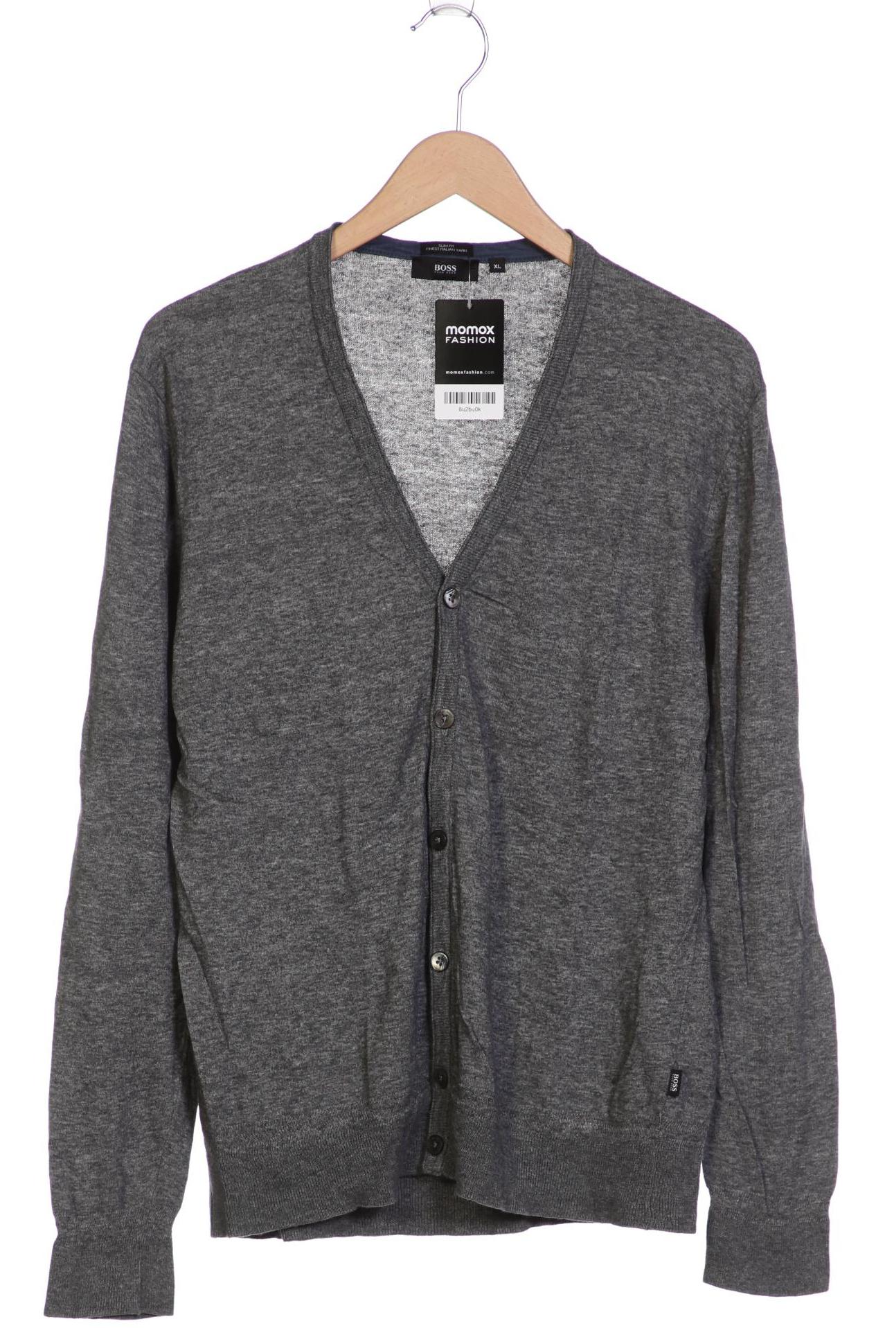 

BOSS by Hugo Boss Herren Strickjacke, grau