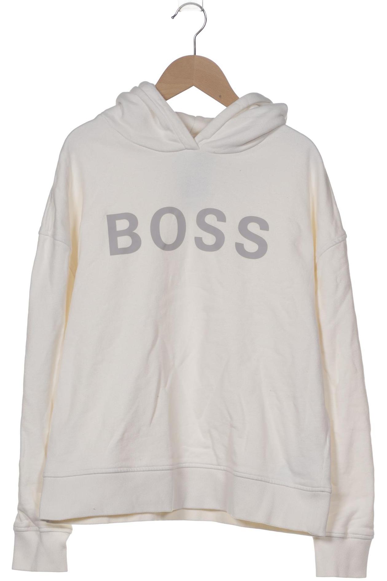 

Boss by Hugo Boss Damen Kapuzenpullover, weiß, Gr. 36