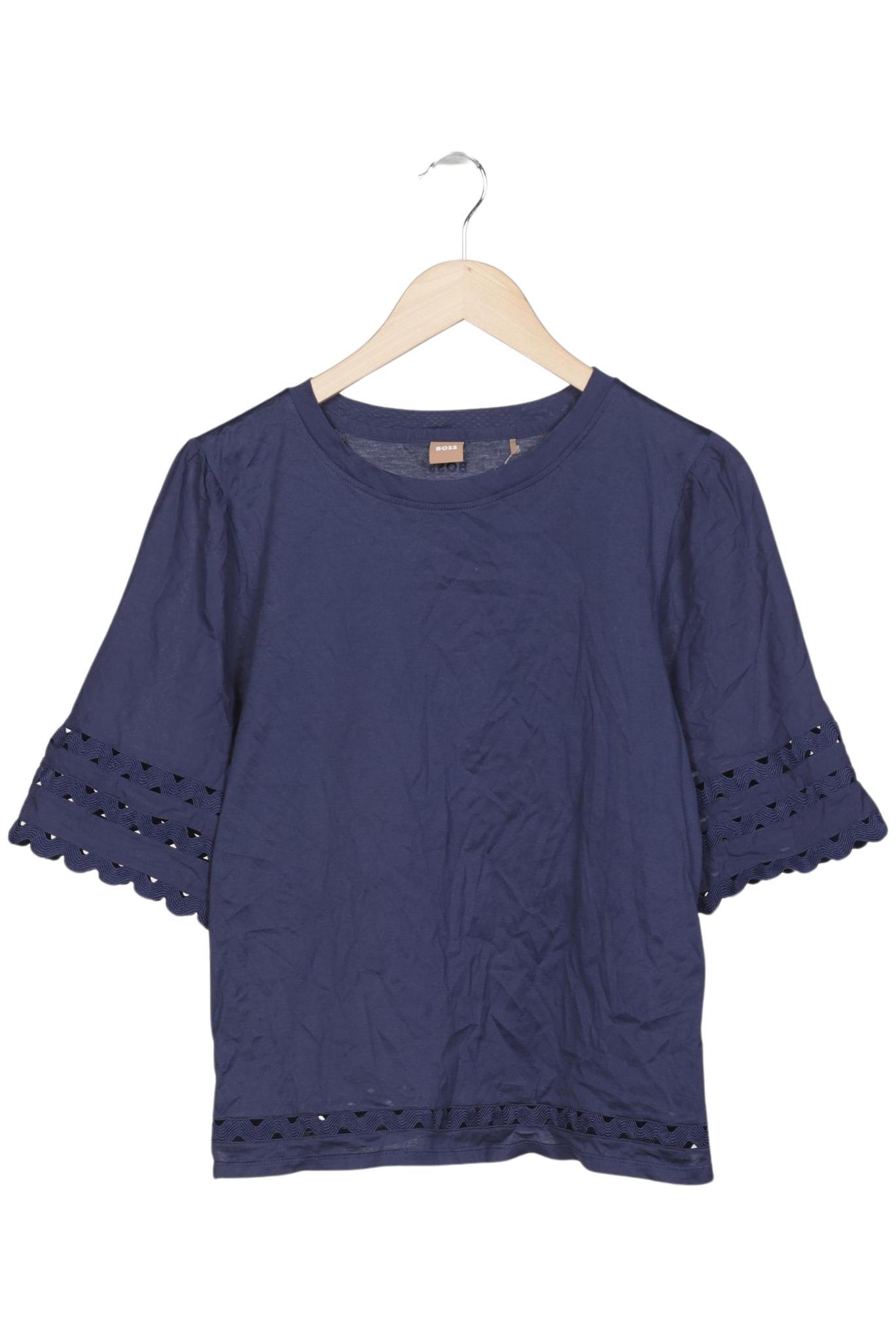 

Boss by Hugo Boss Damen T-Shirt, marineblau, Gr. 38