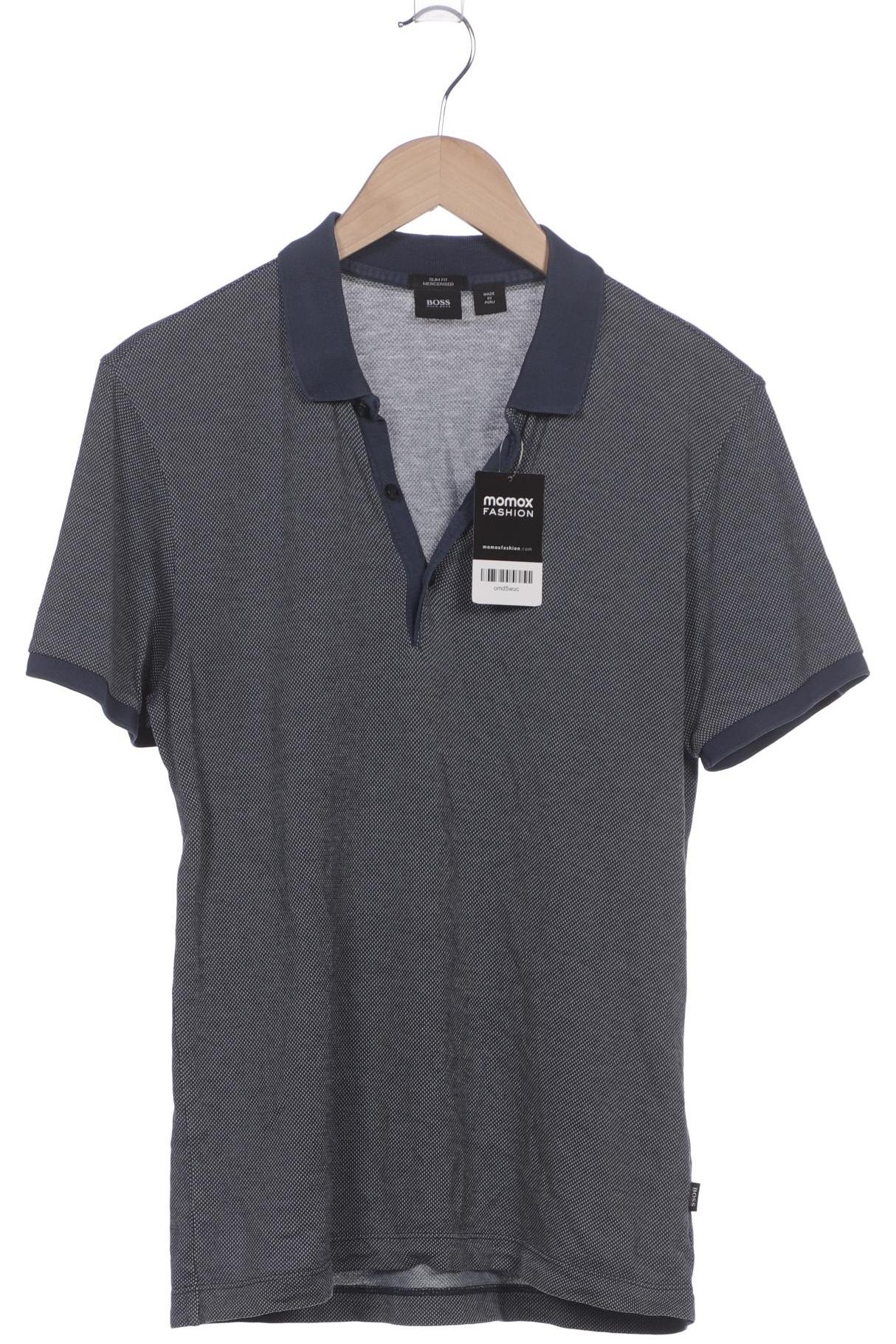 

Boss by Hugo Boss Herren Poloshirt, blau, Gr. 46