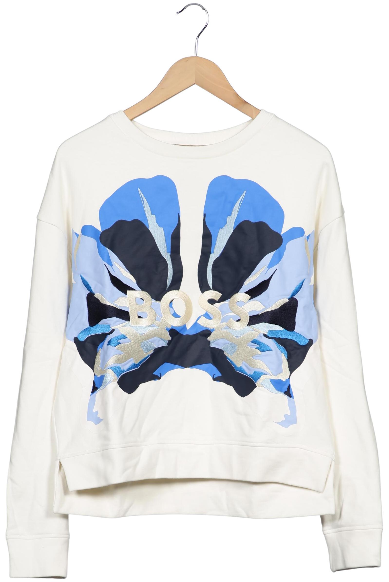 

Boss by Hugo Boss Damen Sweatshirt, cremeweiß, Gr. 38