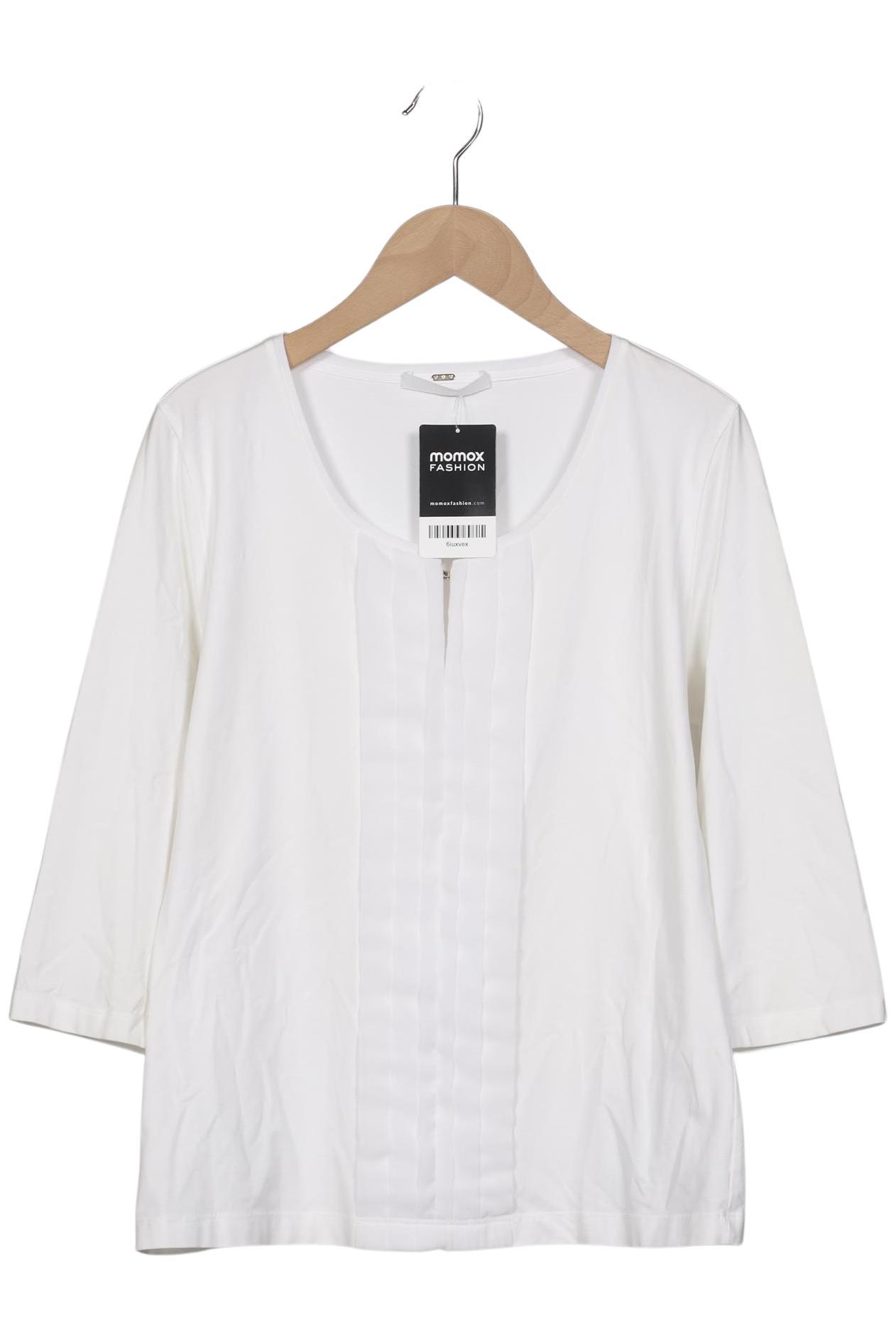

Boss by Hugo Boss Damen Langarmshirt, weiß, Gr. 38