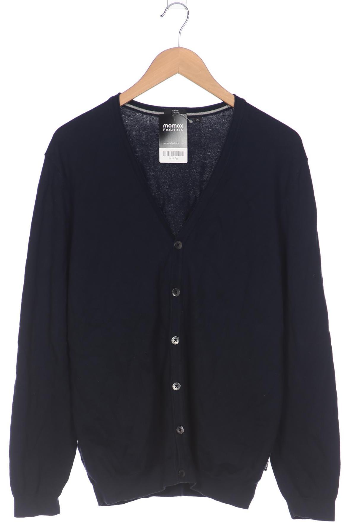 

Boss by Hugo Boss Herren Strickjacke, marineblau, Gr. 54