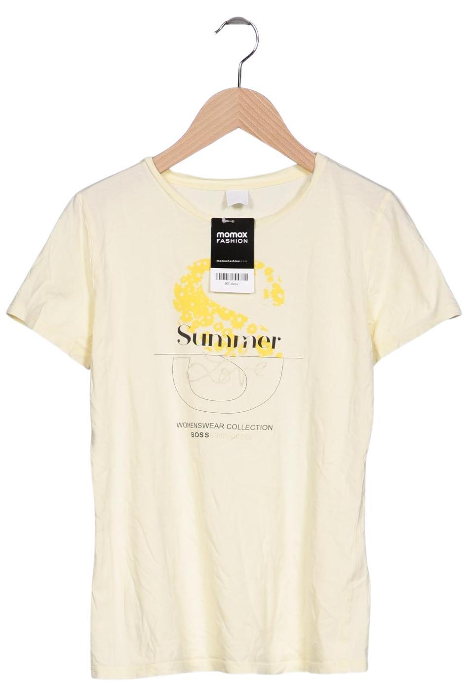 

Boss by Hugo Boss Damen T-Shirt, gelb, Gr. 36