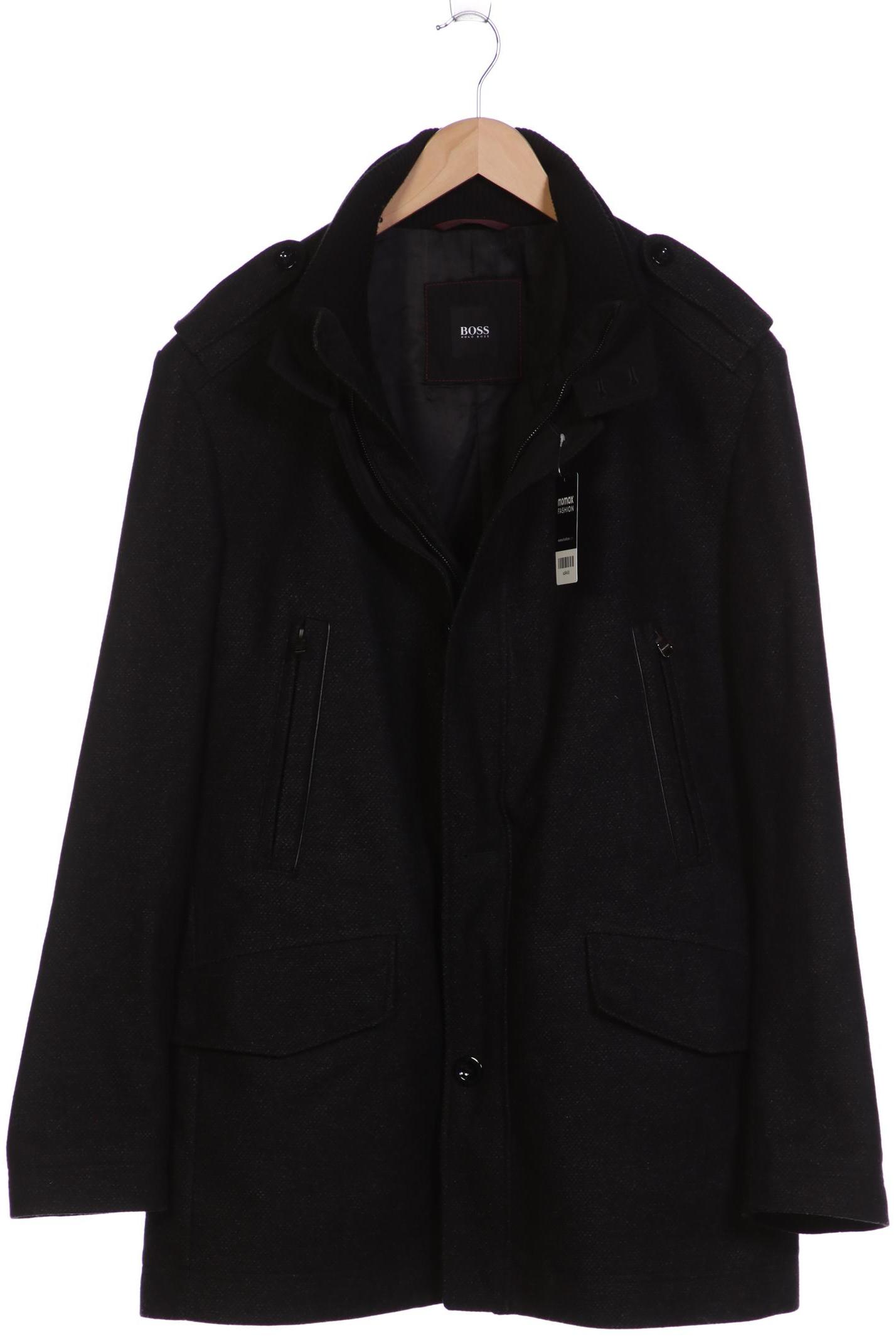 

Boss by Hugo Boss Herren Mantel, schwarz, Gr. 58