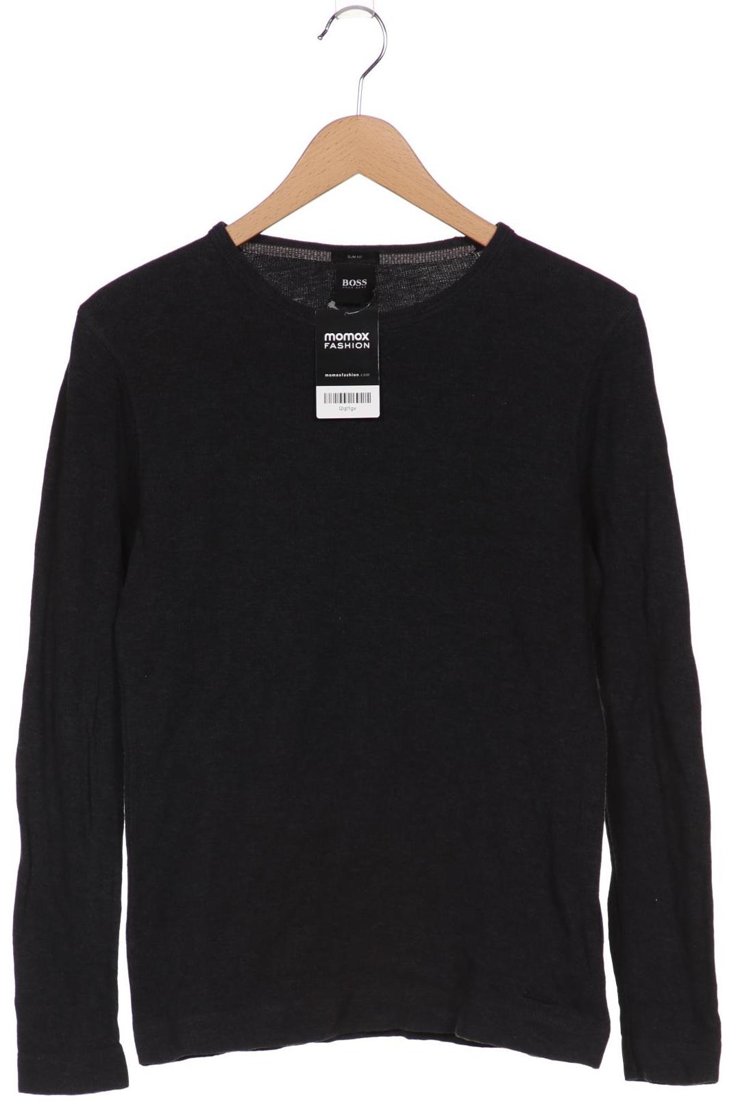 

Boss by Hugo Boss Herren Langarmshirt, schwarz, Gr. 46