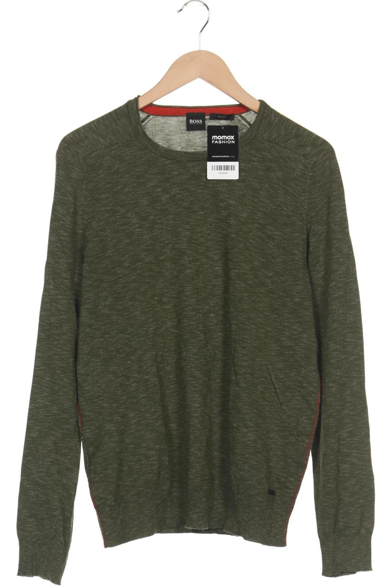 

Boss by Hugo Boss Herren Pullover, grün, Gr. 52