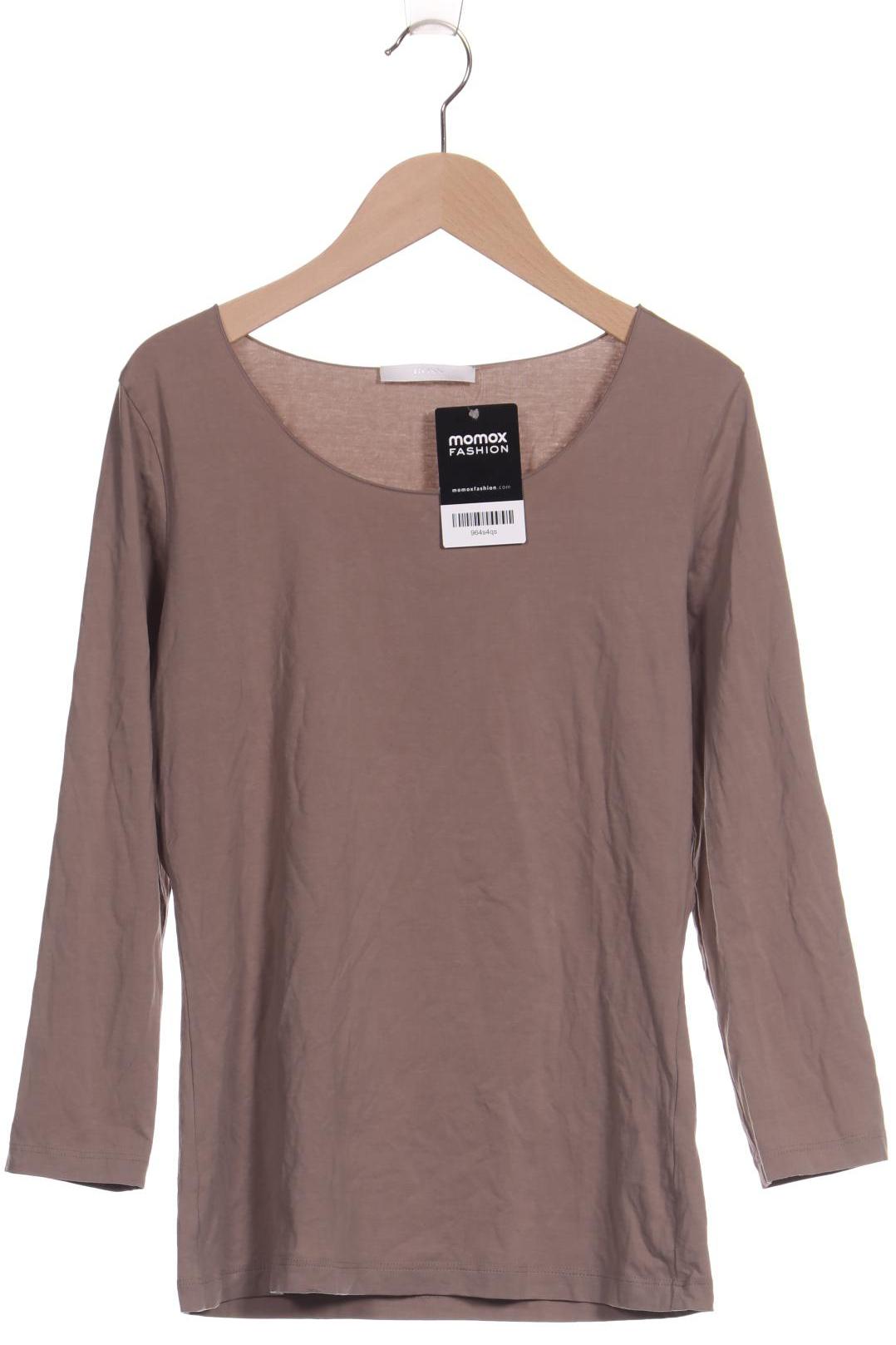 

Boss by Hugo Boss Damen Langarmshirt, beige, Gr. 36