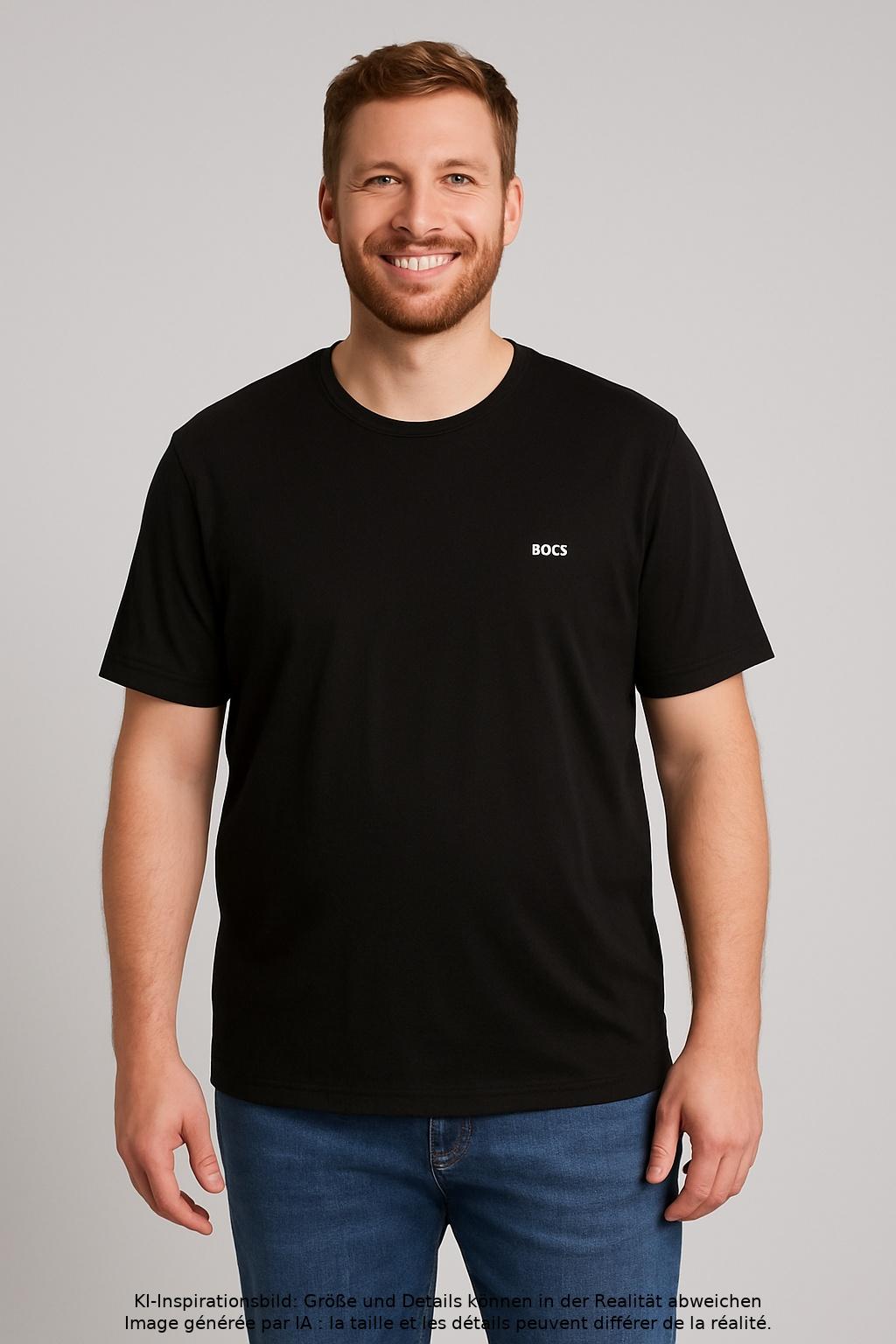 

Boss by Hugo Boss Herren T-Shirt, schwarz, Gr. 56