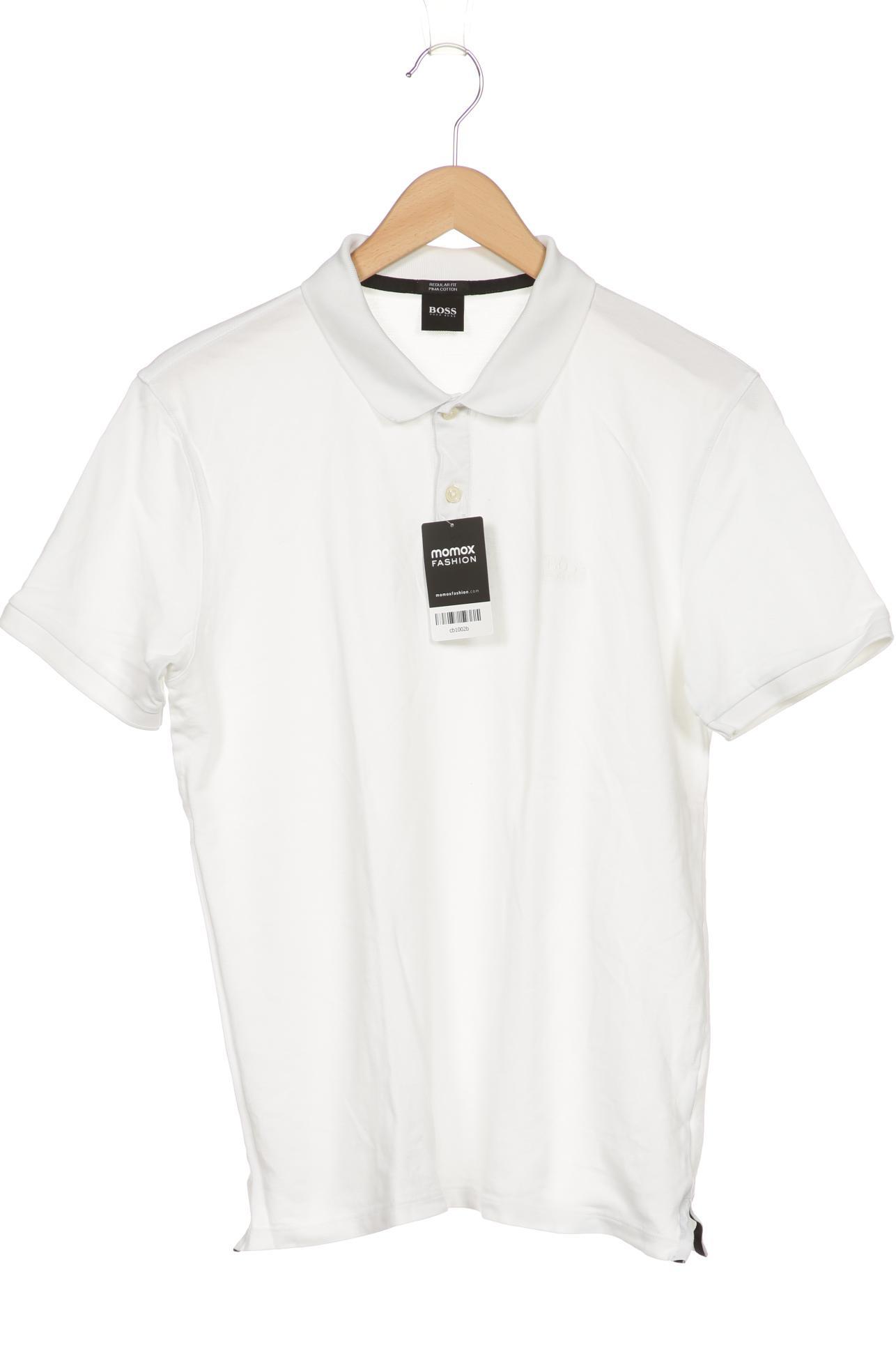 

Boss by Hugo Boss Herren Poloshirt, weiß, Gr. 52