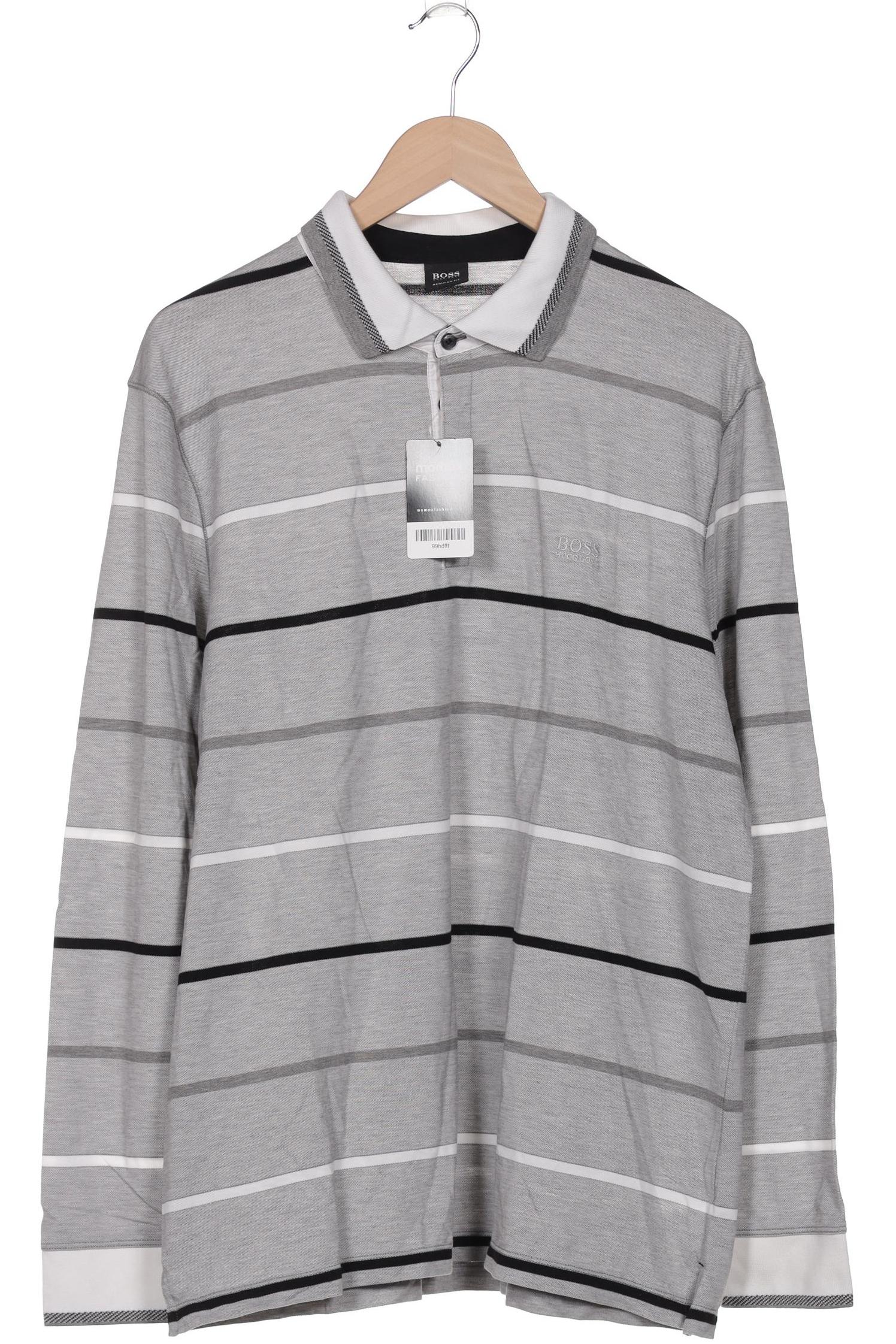 

Boss by Hugo Boss Herren Poloshirt, grau, Gr. 58