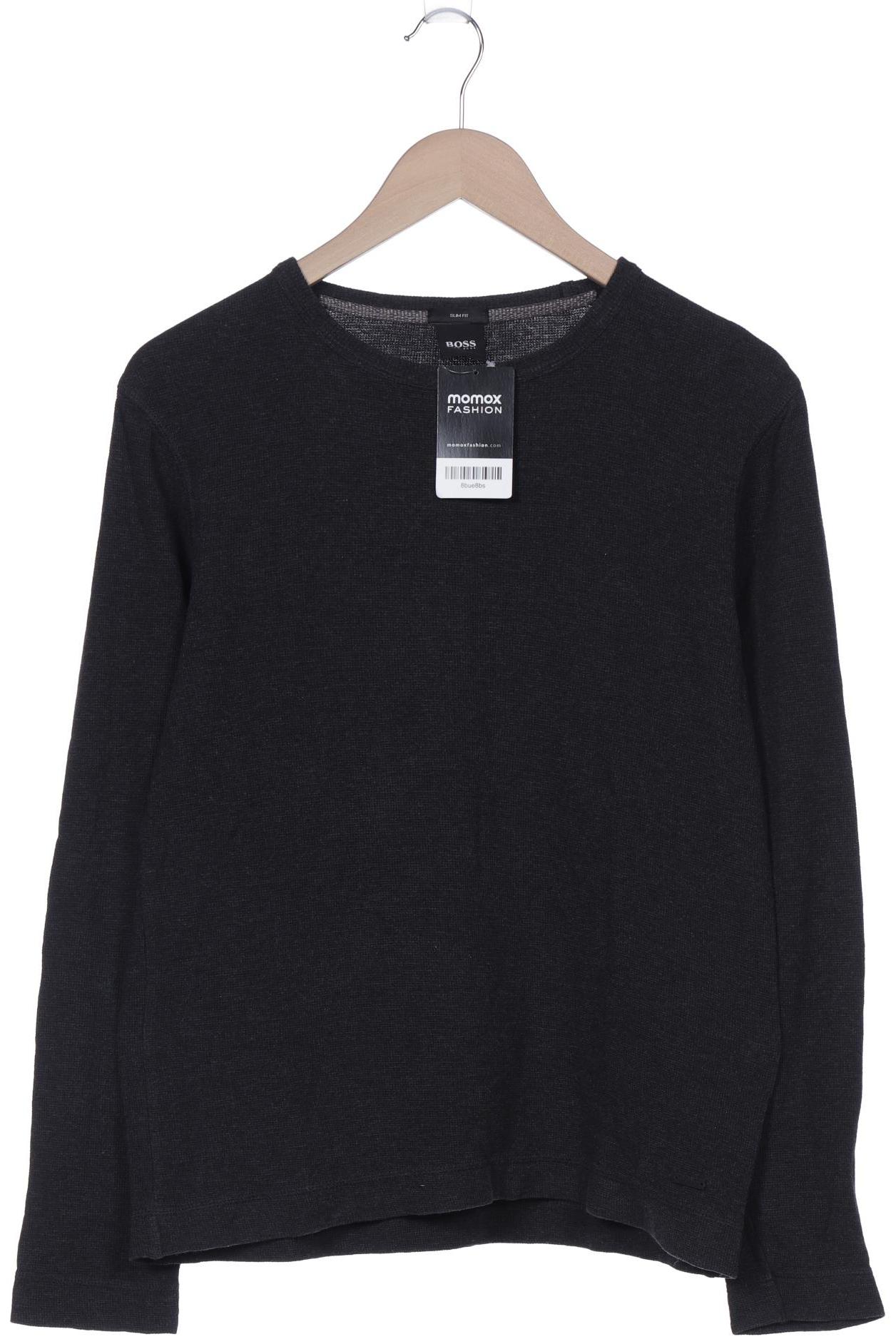 

Boss by Hugo Boss Herren Langarmshirt, grau, Gr. 46