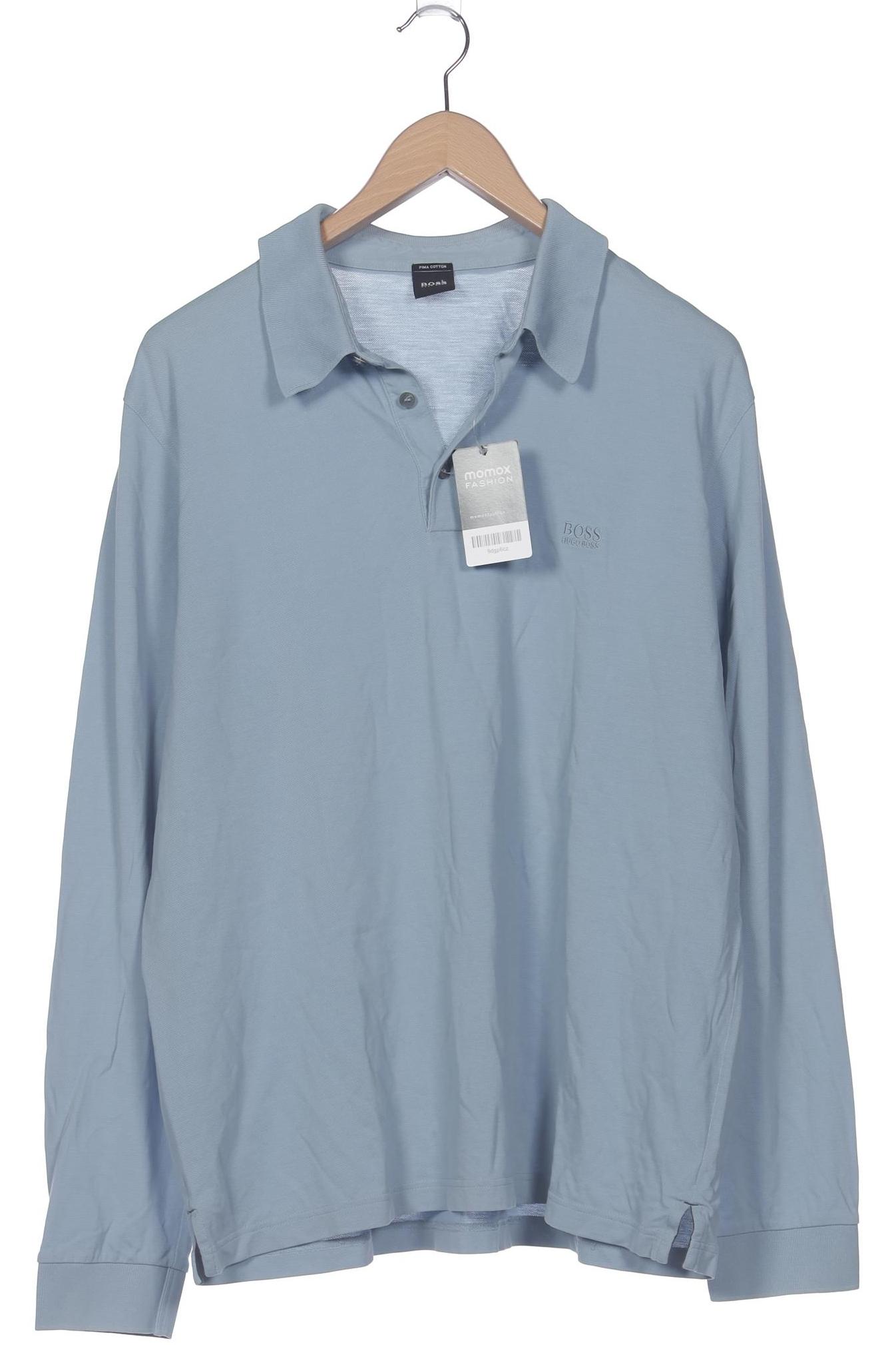 

Boss by Hugo Boss Herren Poloshirt, blau, Gr. 56