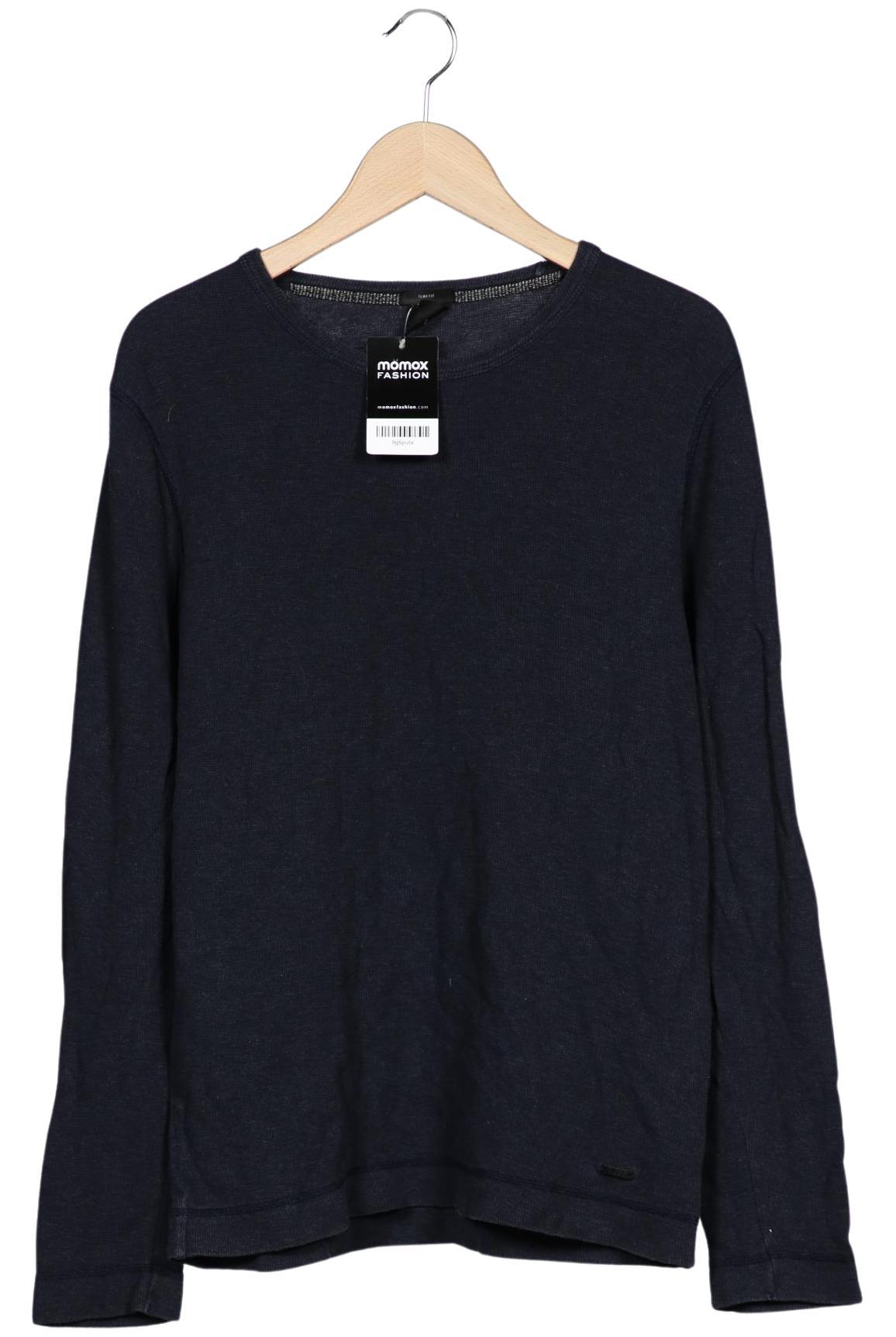 Thumbnail - Boss by Hugo Boss Herren Langarmshirt, marineblau, Gr. 48