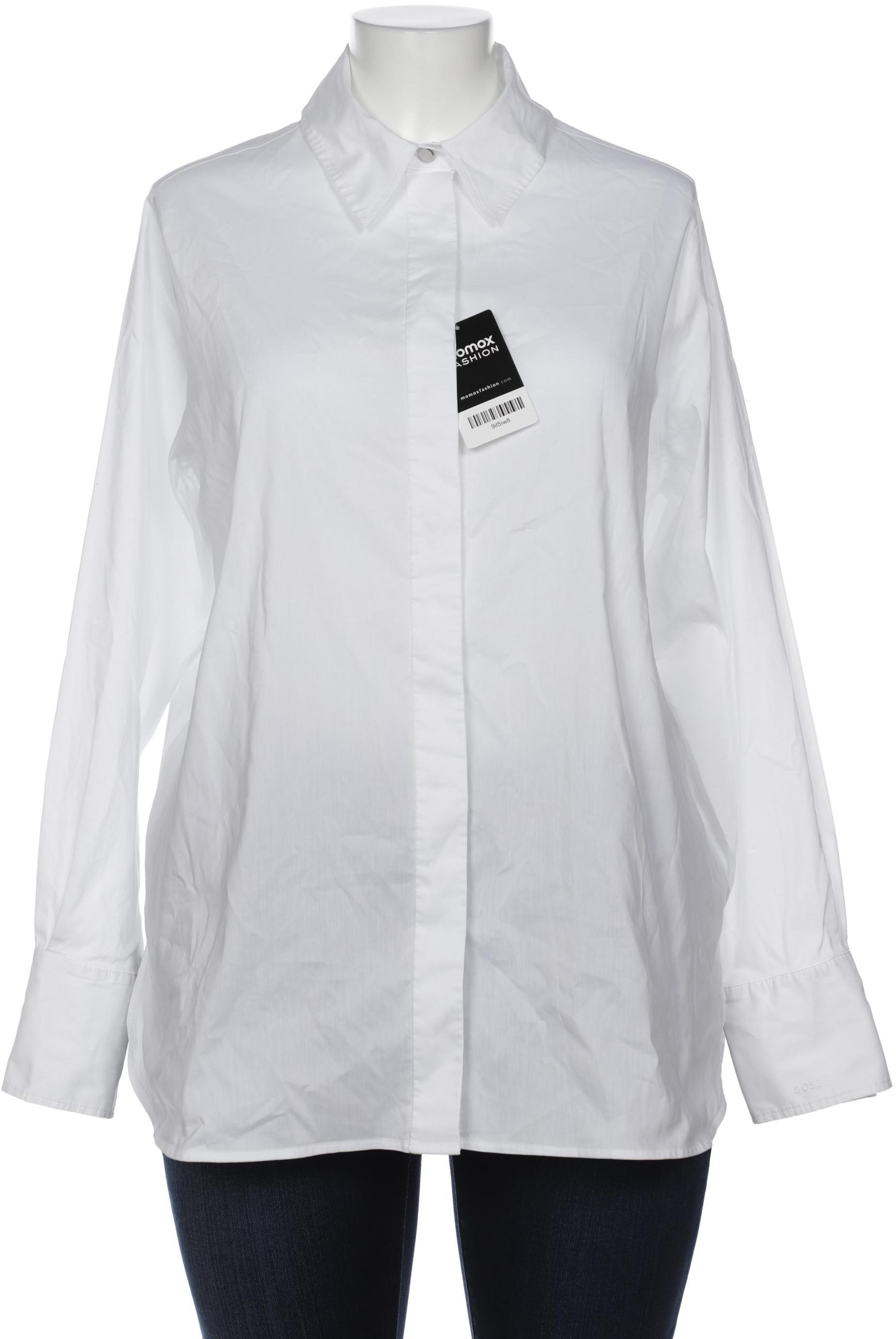 

Boss by Hugo Boss Damen Bluse, weiß, Gr. 42