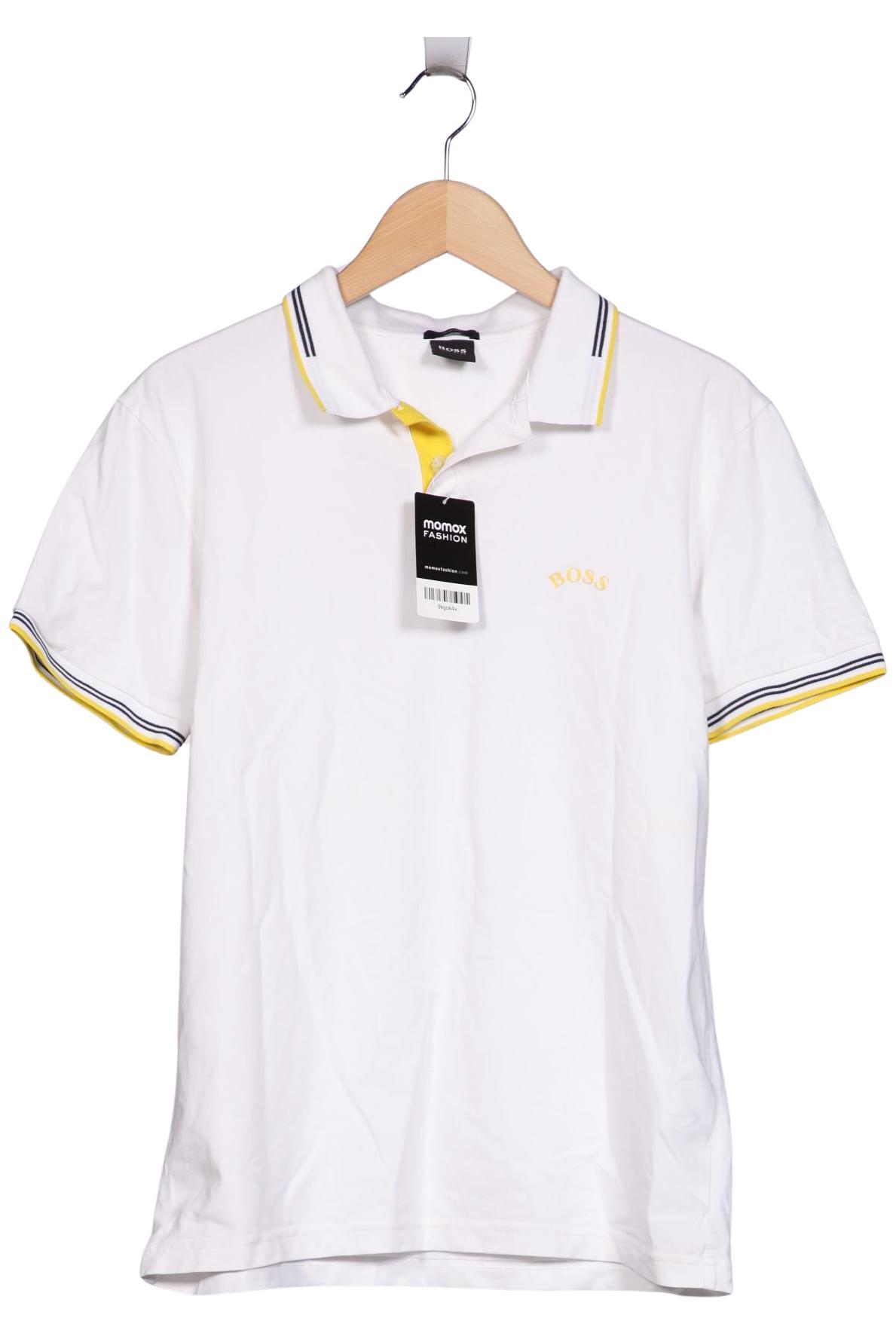 

Boss by Hugo Boss Herren Poloshirt, weiß, Gr. 52