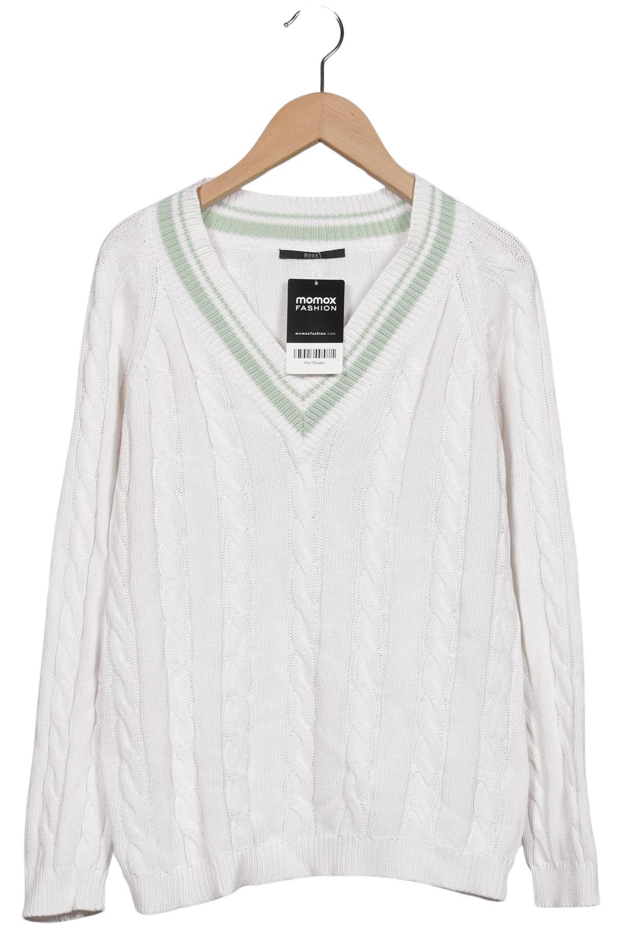 

Boss by Hugo Boss Damen Pullover, weiß, Gr. 36