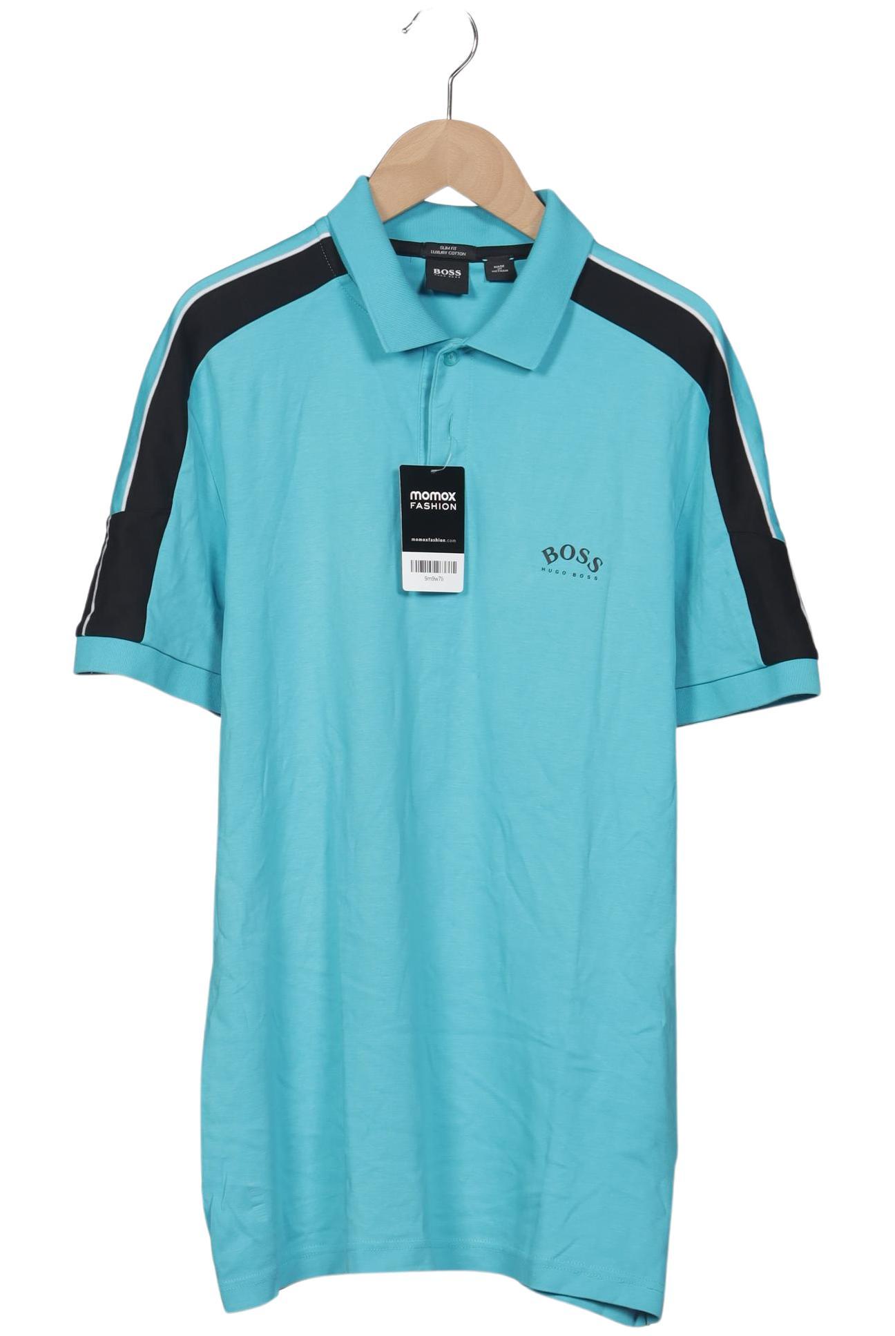 

Boss by Hugo Boss Herren Poloshirt, türkis, Gr. 52
