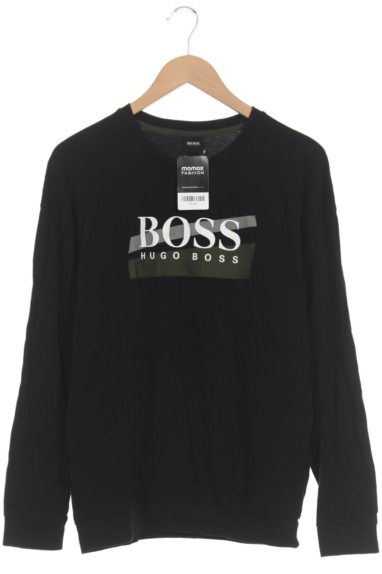 

Boss by Hugo Boss Herren Langarmshirt, schwarz, Gr. 52