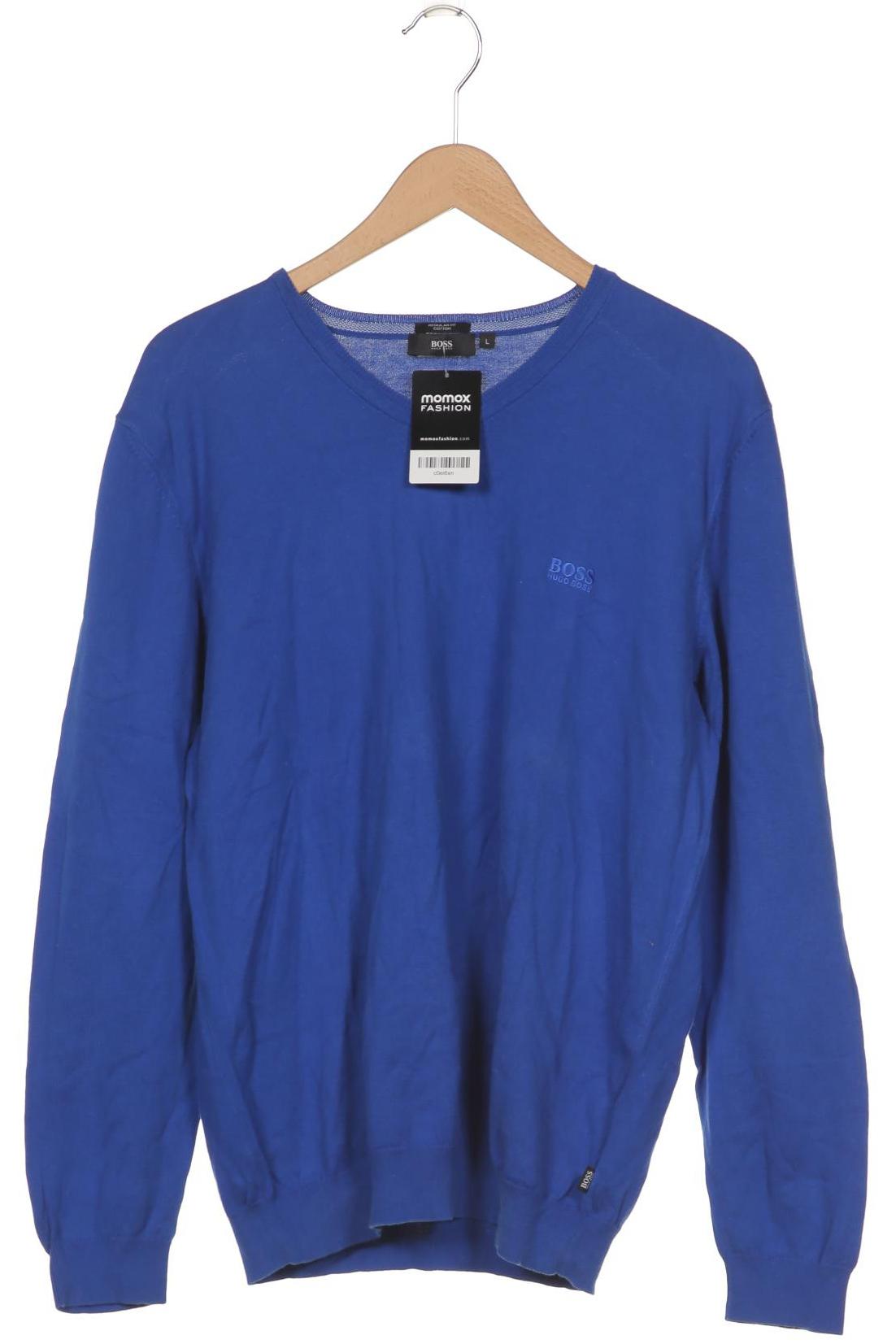

Boss by Hugo Boss Herren Pullover, blau, Gr. 52