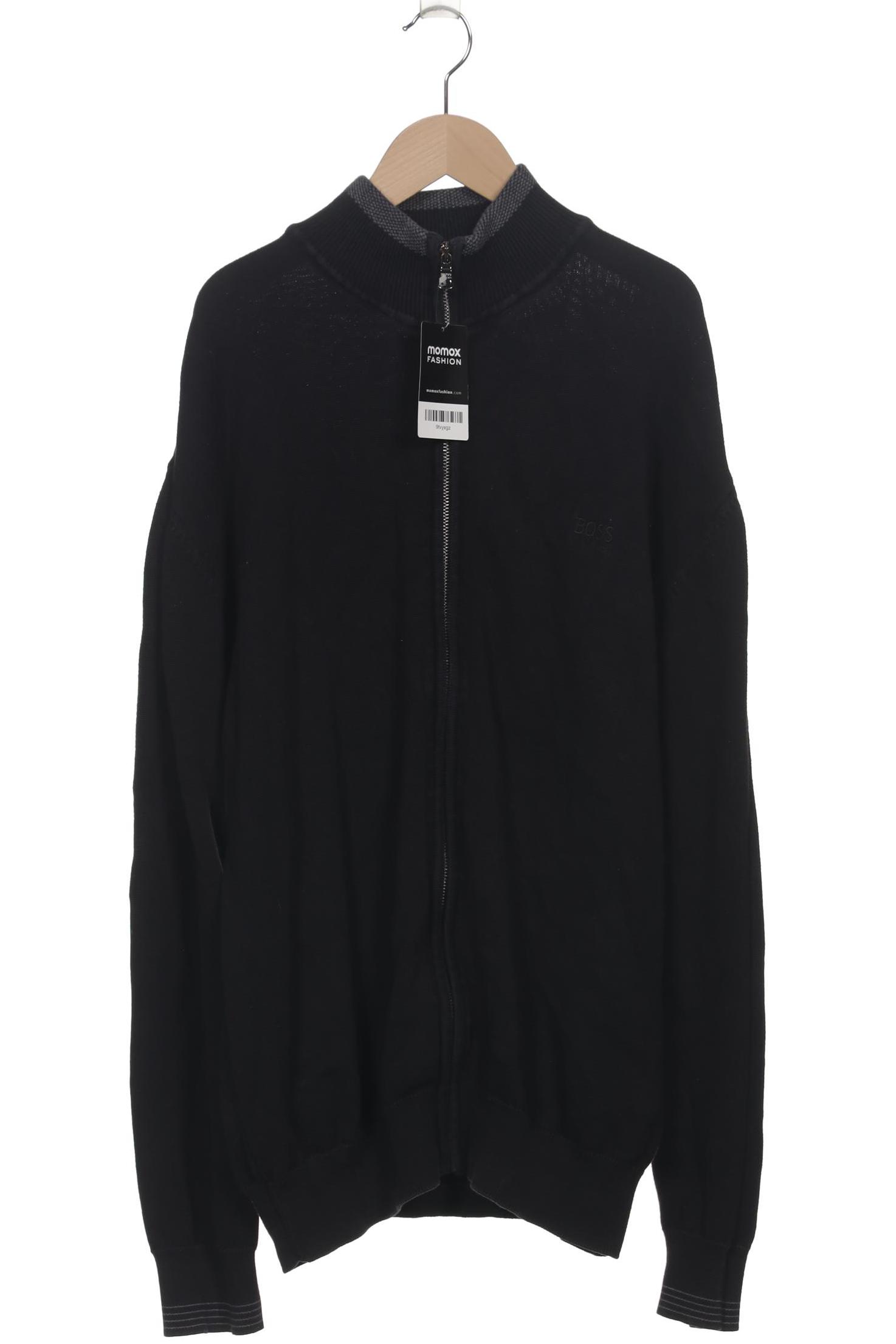 

Boss by Hugo Boss Herren Strickjacke, schwarz, Gr. 58