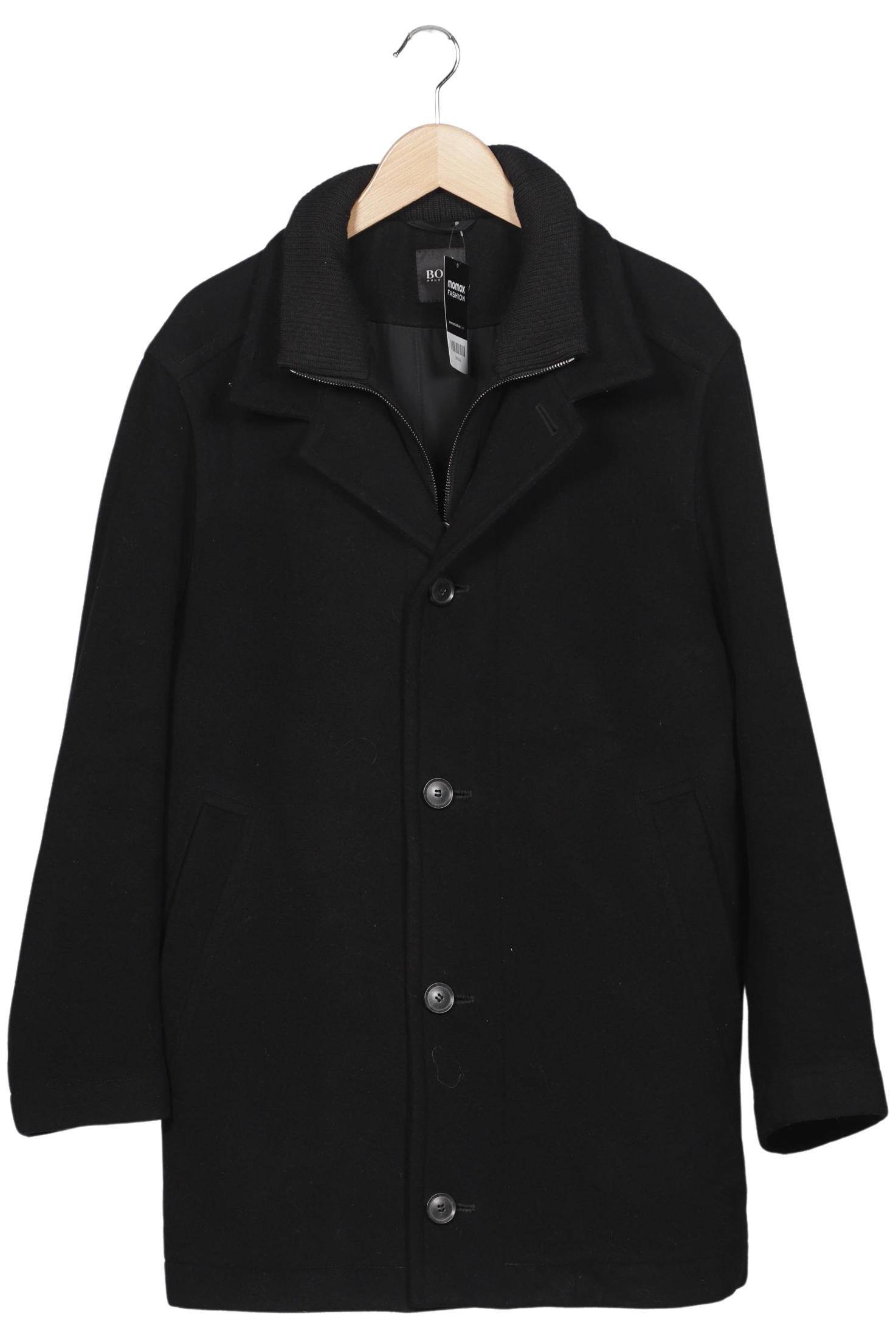 

Boss by Hugo Boss Herren Mantel, schwarz, Gr. 46