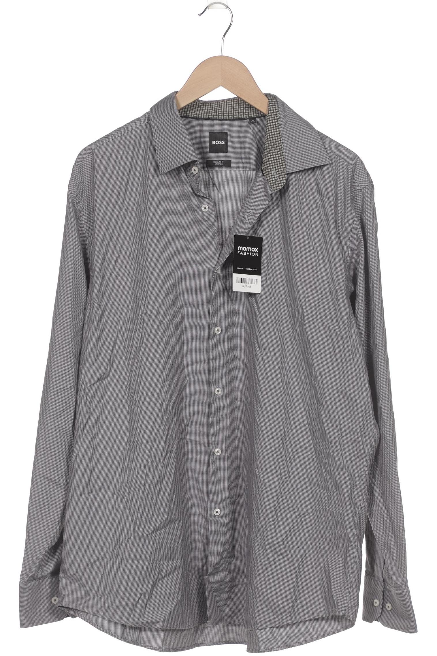 

Boss by Hugo Boss Herren Hemd, grau, Gr. 56