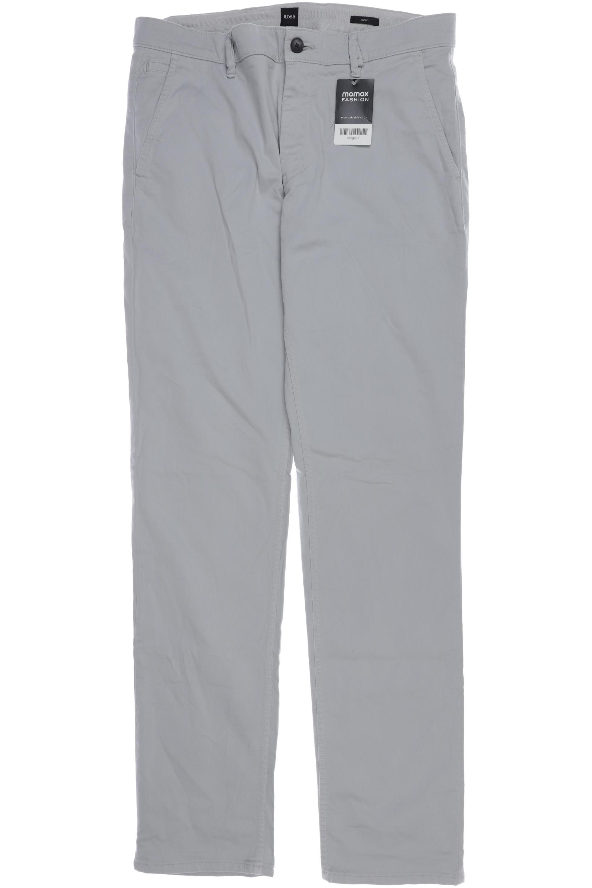 

Boss by Hugo Boss Herren Stoffhose, grau, Gr. 35