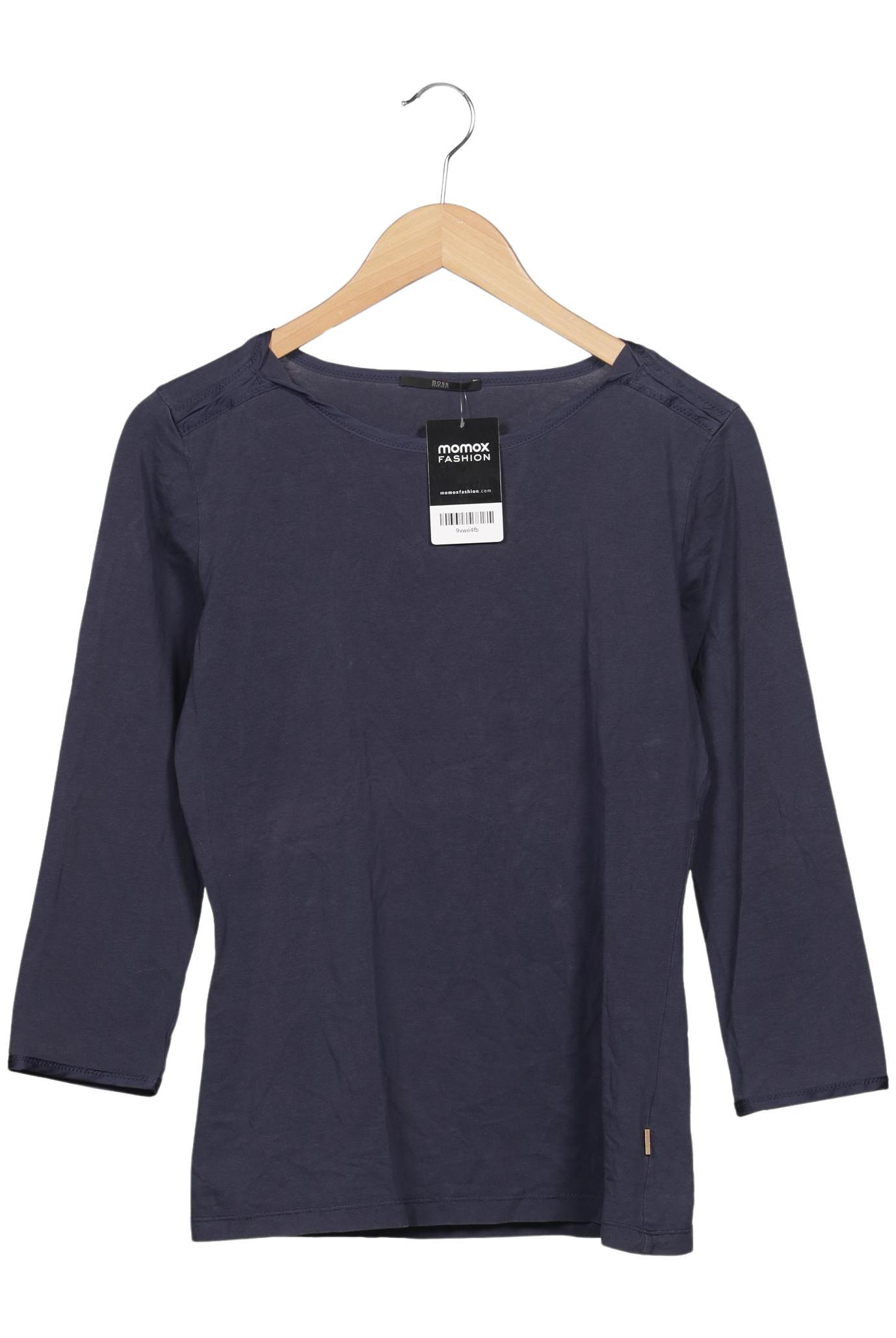 

Boss by Hugo Boss Damen Langarmshirt, marineblau, Gr. 42
