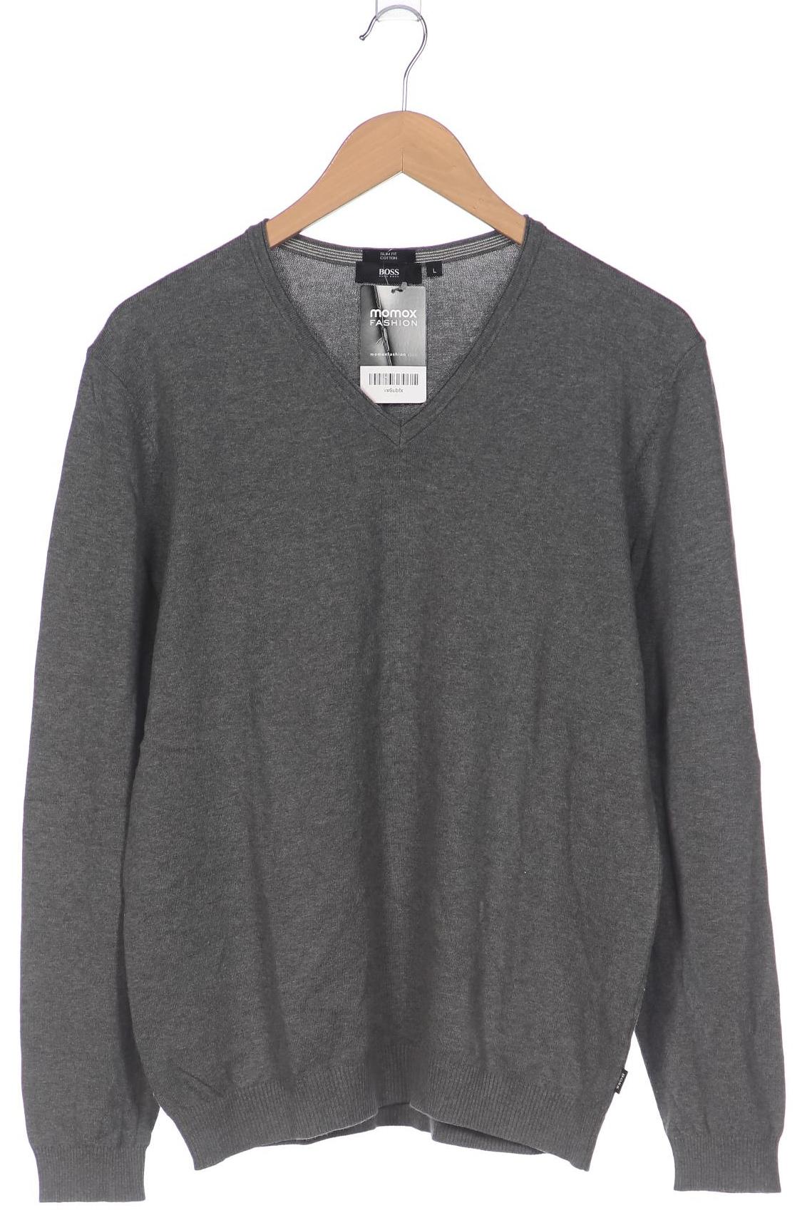 

Boss by Hugo Boss Herren Pullover, grau, Gr. 52