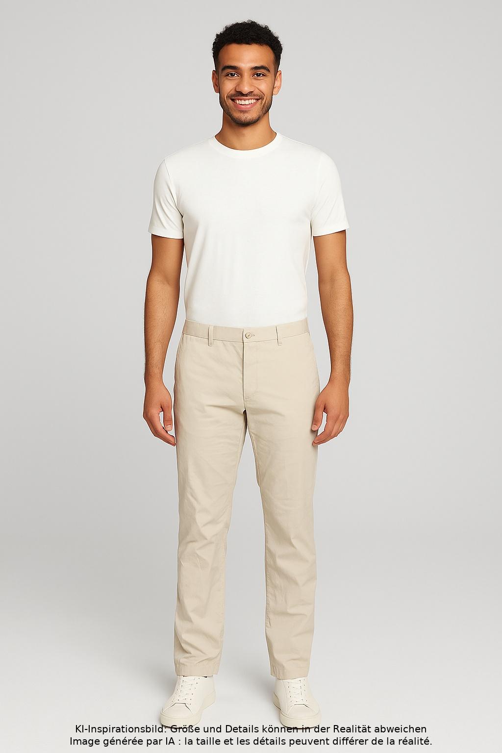 

Boss by Hugo Boss Herren Stoffhose, beige, Gr. 46