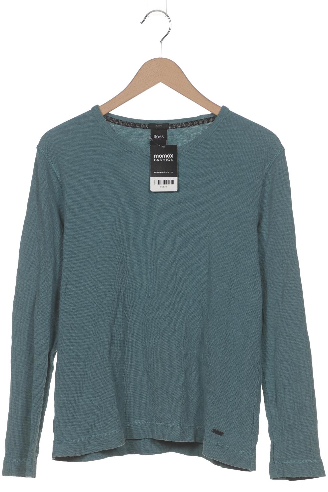 

Boss by Hugo Boss Herren Langarmshirt, türkis, Gr. 54