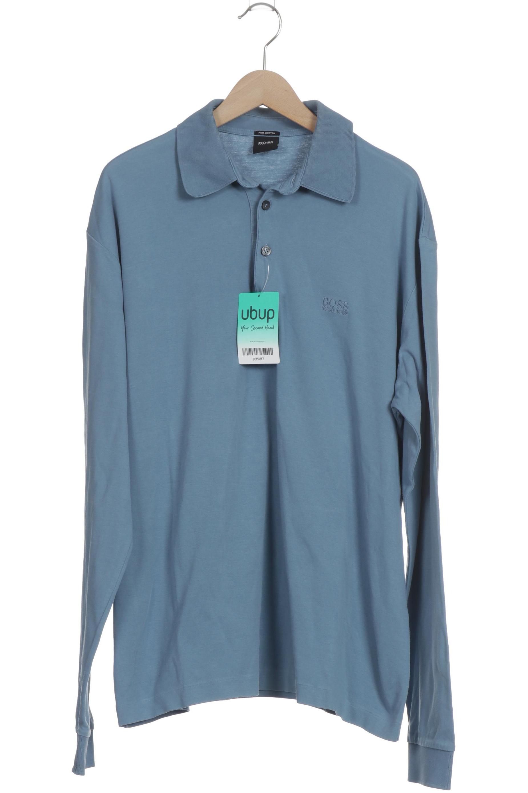 

Boss by Hugo Boss Herren Poloshirt, blau, Gr. 46