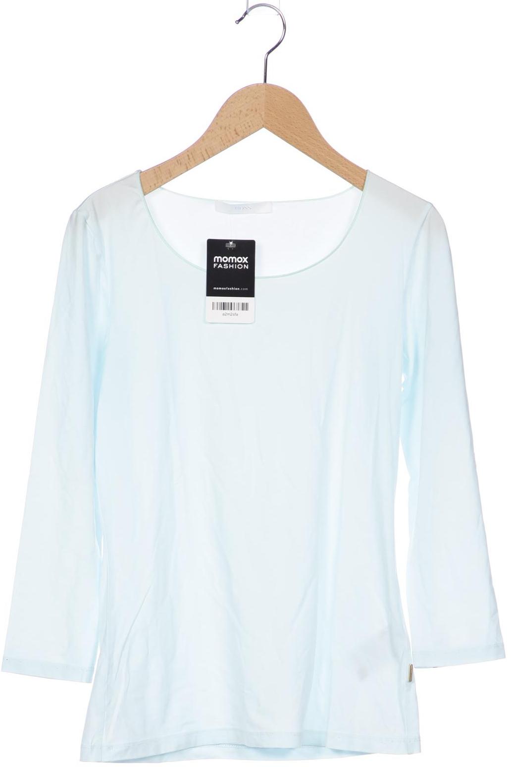 

Boss by Hugo Boss Damen Langarmshirt, hellblau, Gr. 34