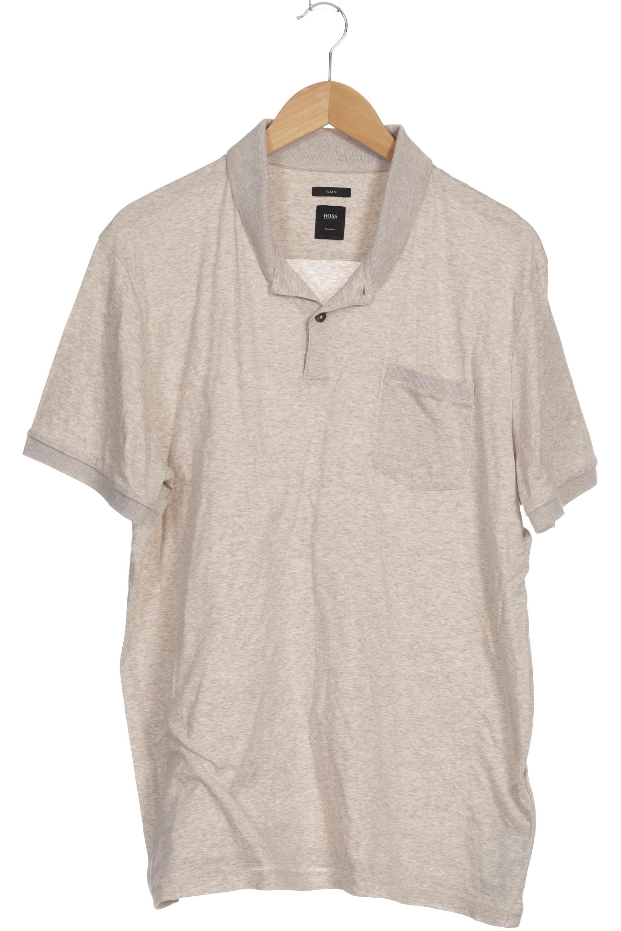 

Boss by Hugo Boss Herren Poloshirt, beige, Gr. 56