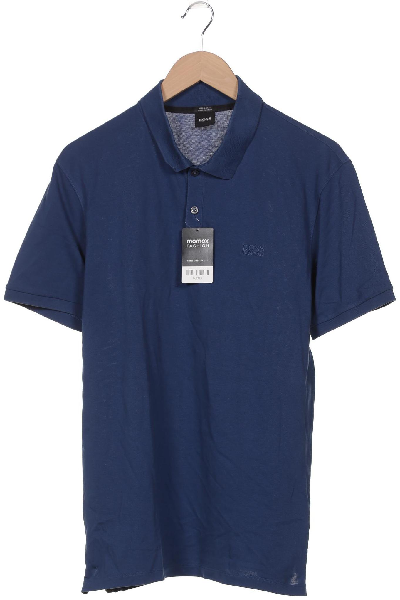 

Boss by Hugo Boss Herren Poloshirt, blau, Gr. 54