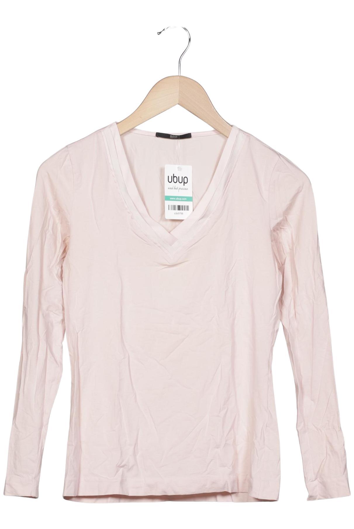

Boss by Hugo Boss Damen Langarmshirt, pink, Gr. 36