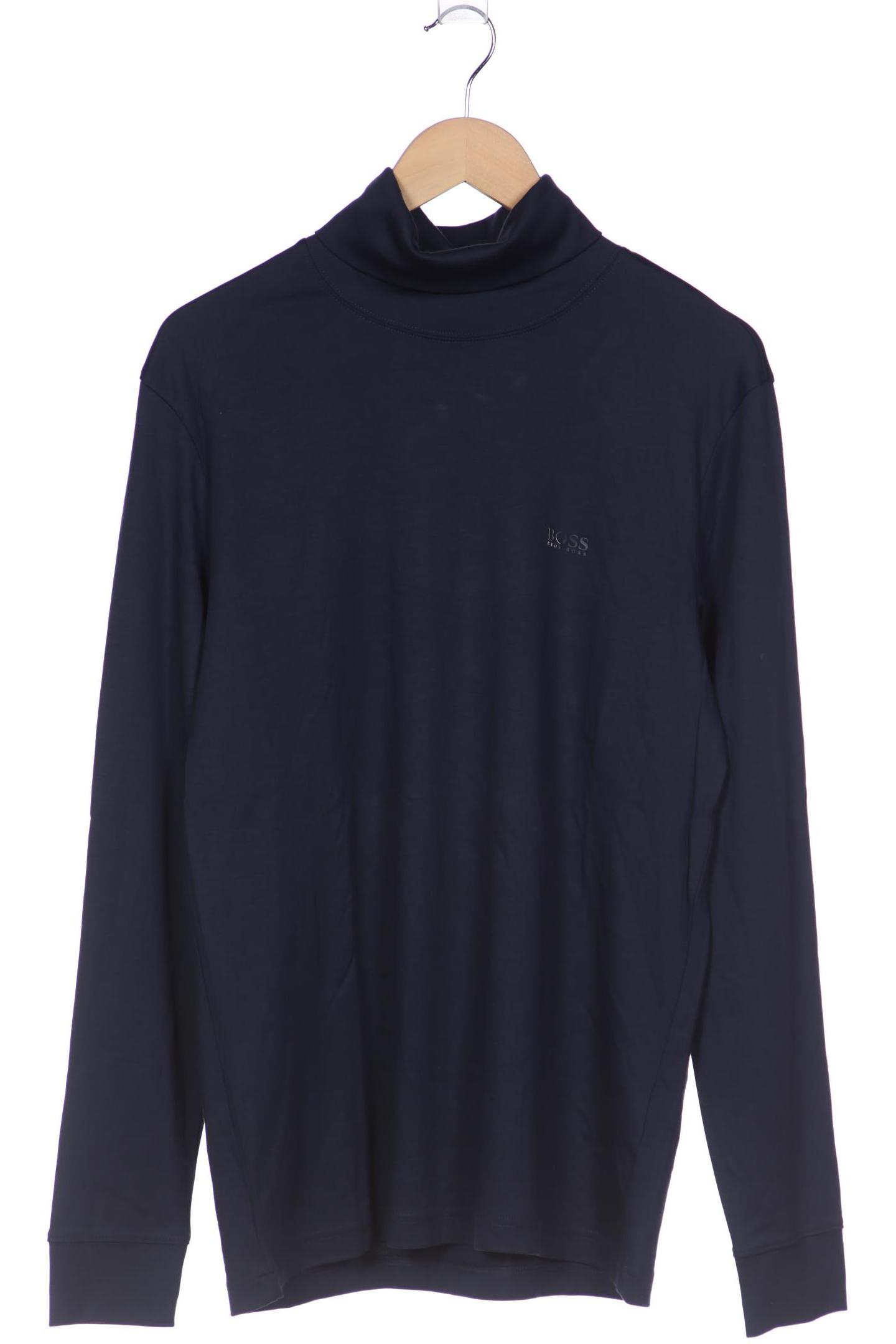 

BOSS by Hugo Boss Herren Langarmshirt, marineblau