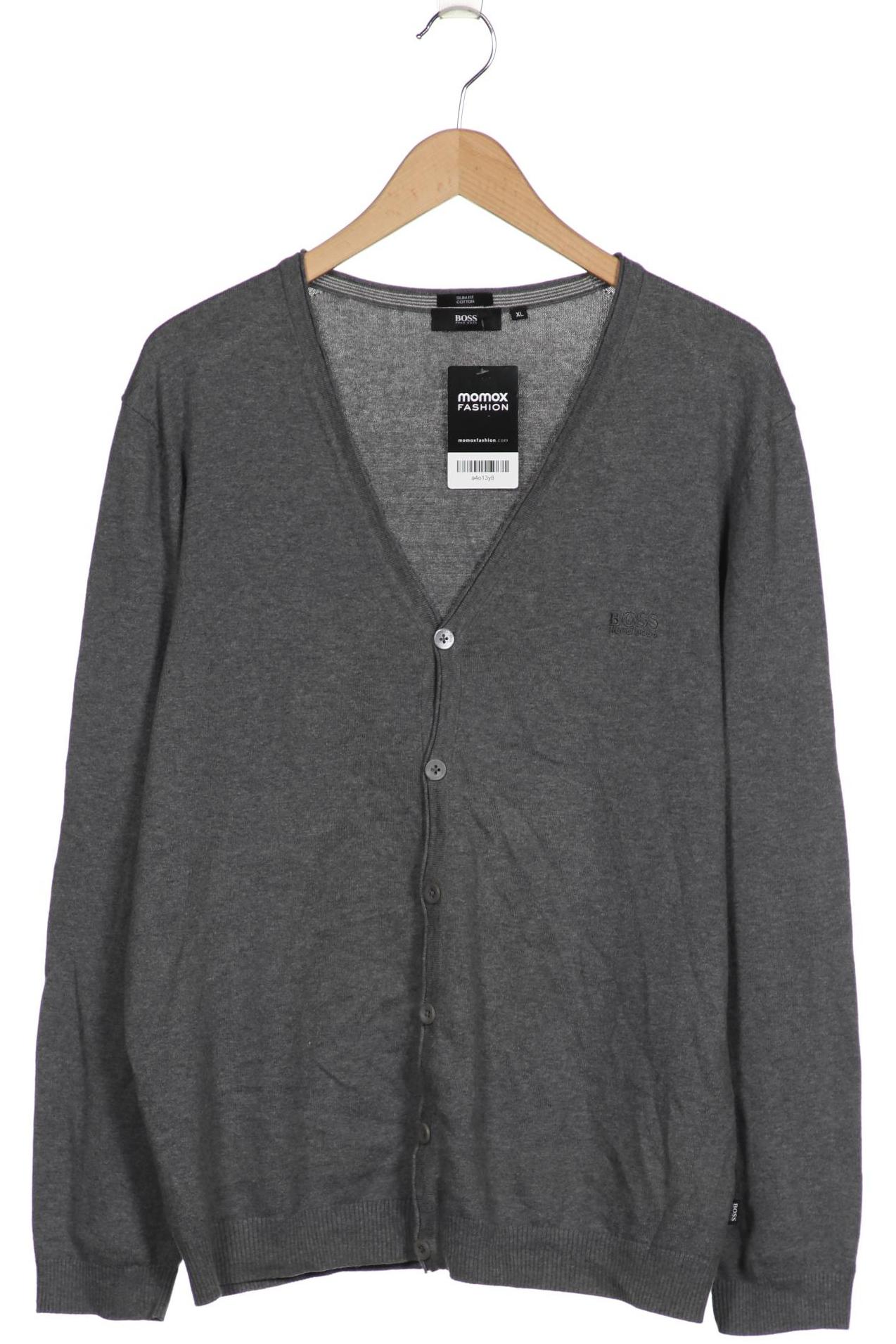

BOSS by Hugo Boss Herren Strickjacke, grau