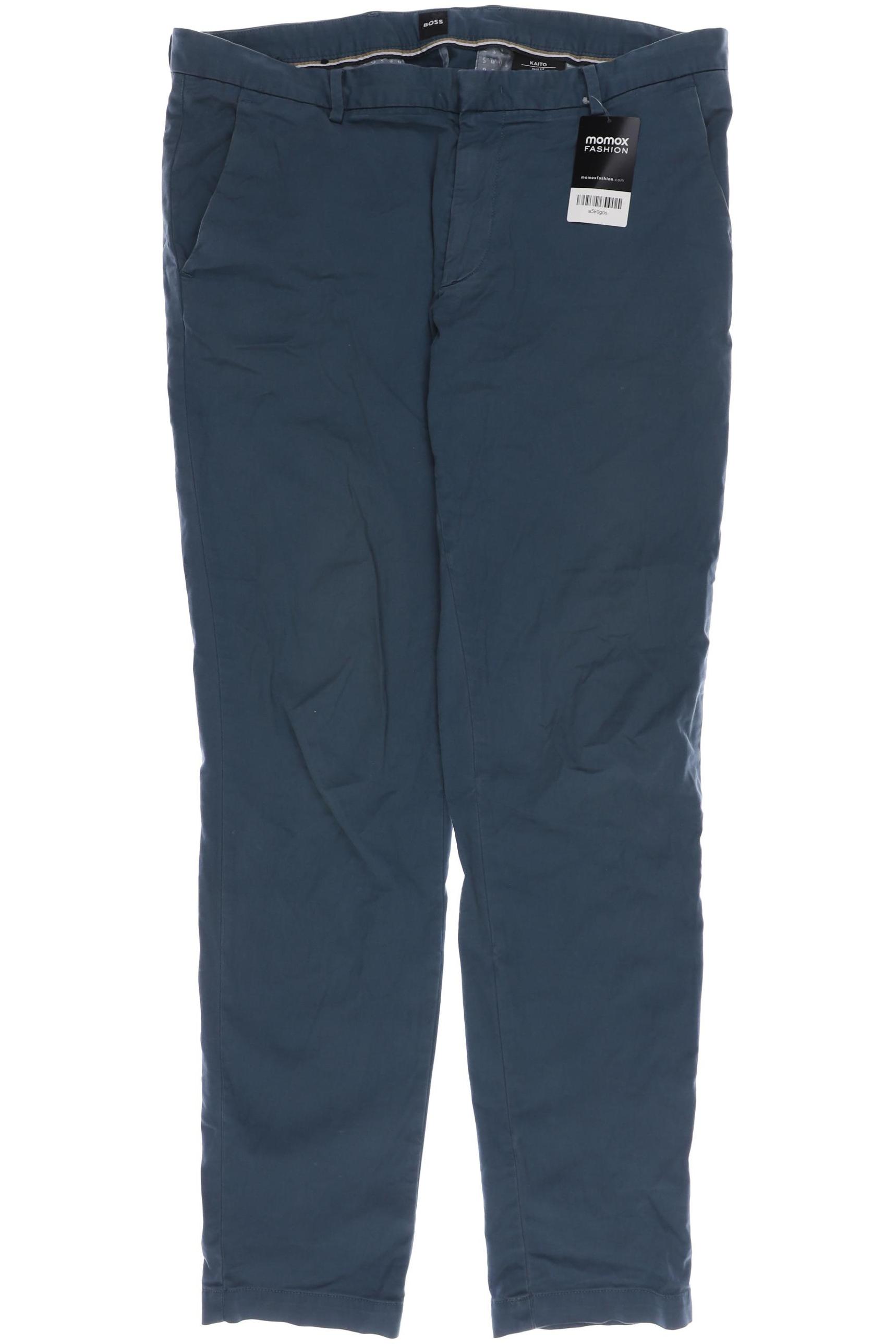 

Boss by Hugo Boss Herren Stoffhose, türkis, Gr. 52