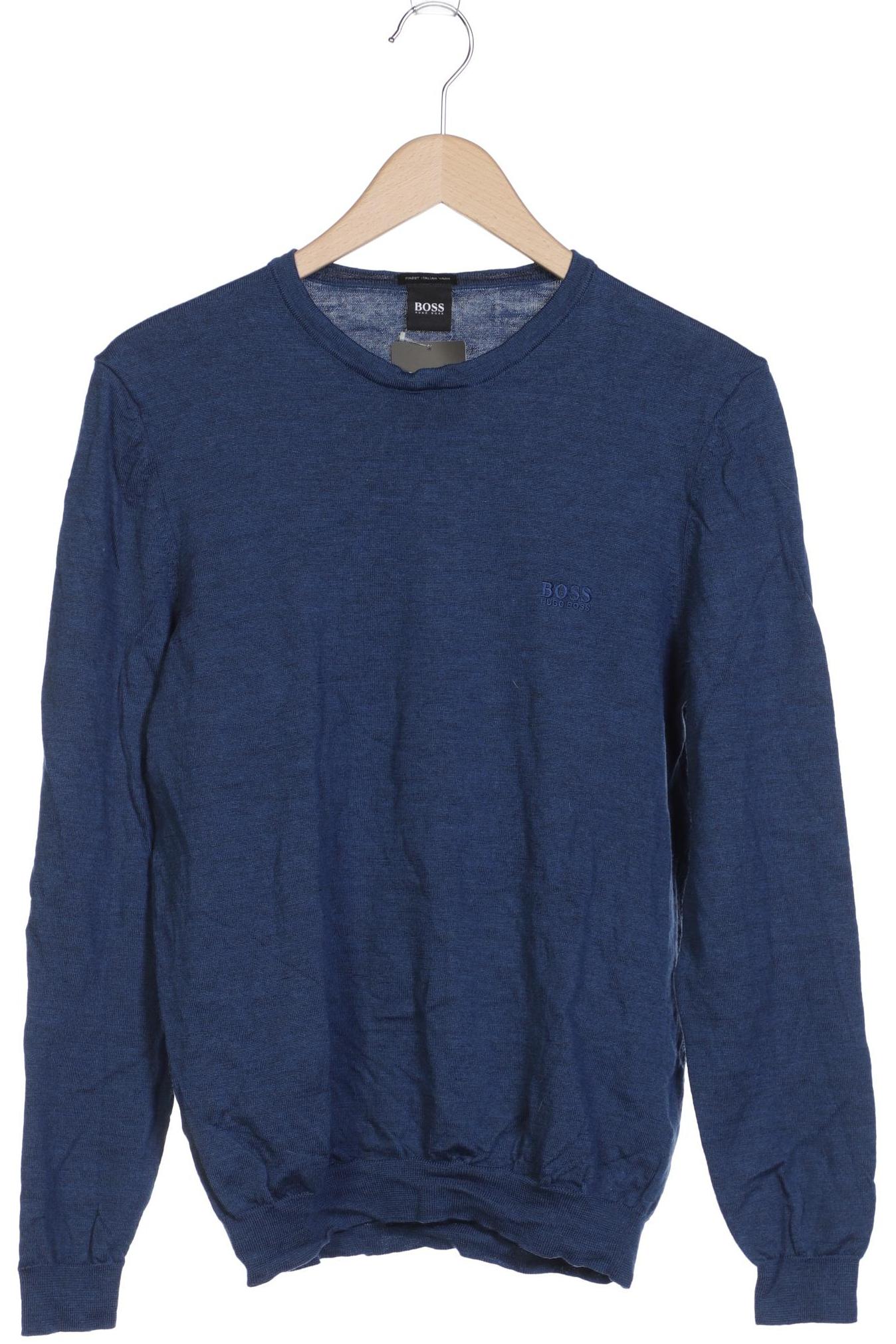 

Boss by Hugo Boss Herren Pullover, blau, Gr. 52