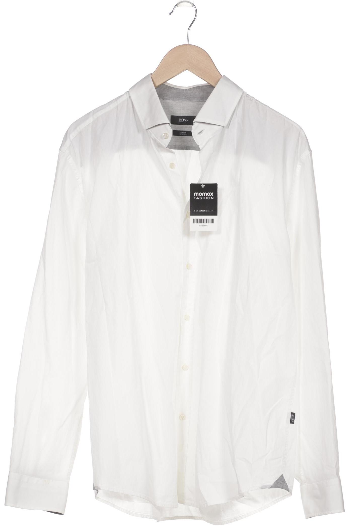 

Boss by Hugo Boss Herren Hemd, weiß, Gr. 56