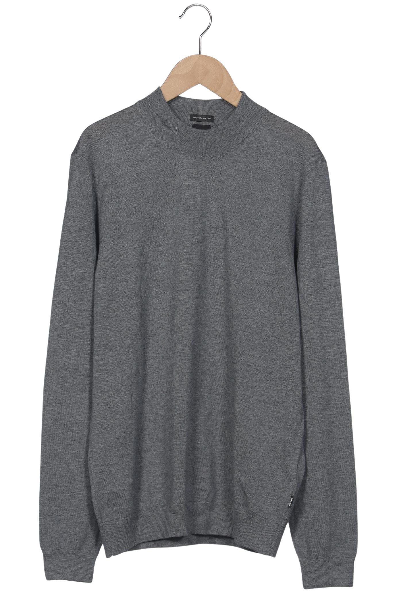 

Boss by Hugo Boss Herren Pullover, grau, Gr. 52