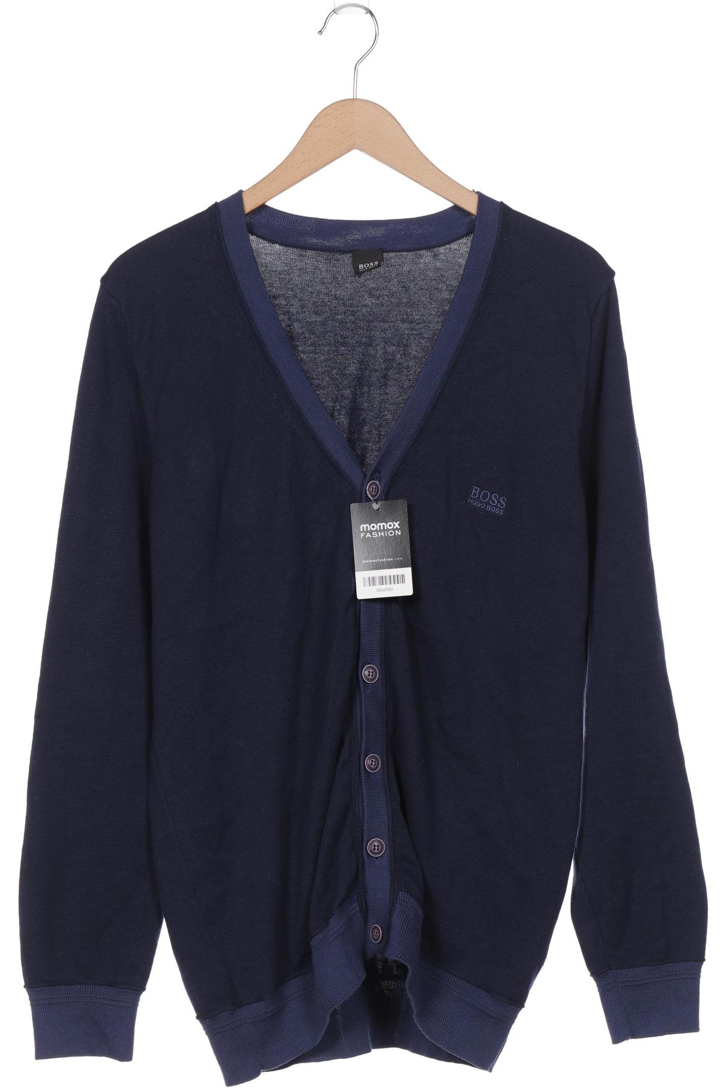 

Boss by Hugo Boss Herren Strickjacke, marineblau, Gr. 54
